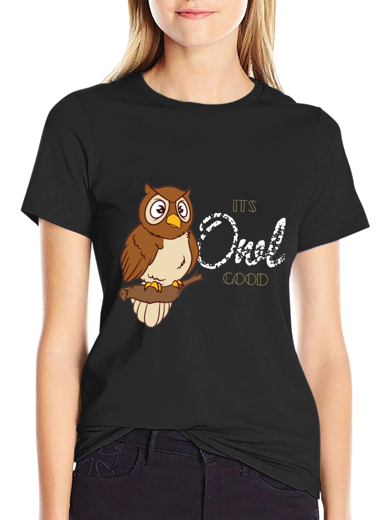 Its Owl Good T-Shirt - Cute Bird Tee
