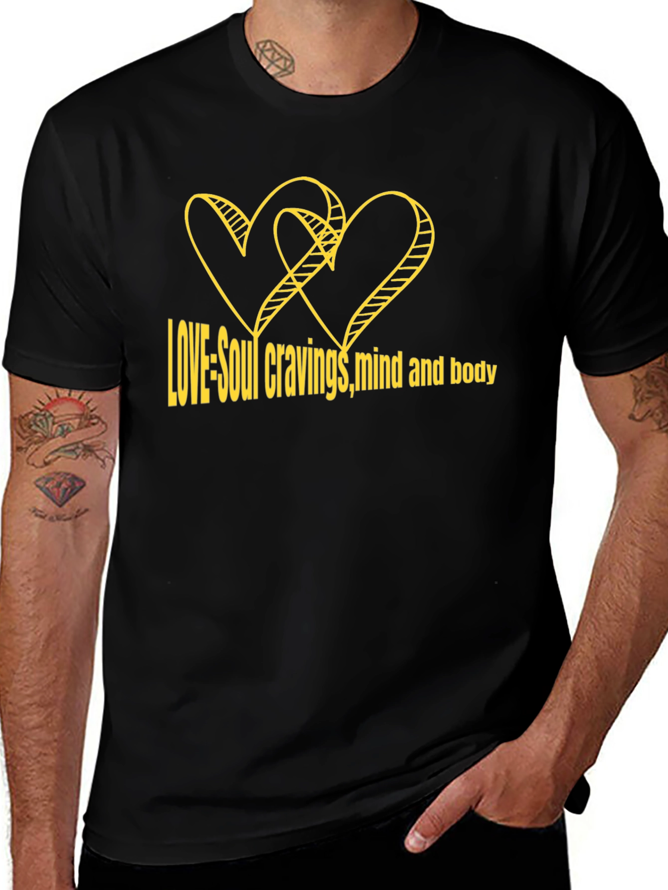 Love Soul Mind Body Graphic Tee
