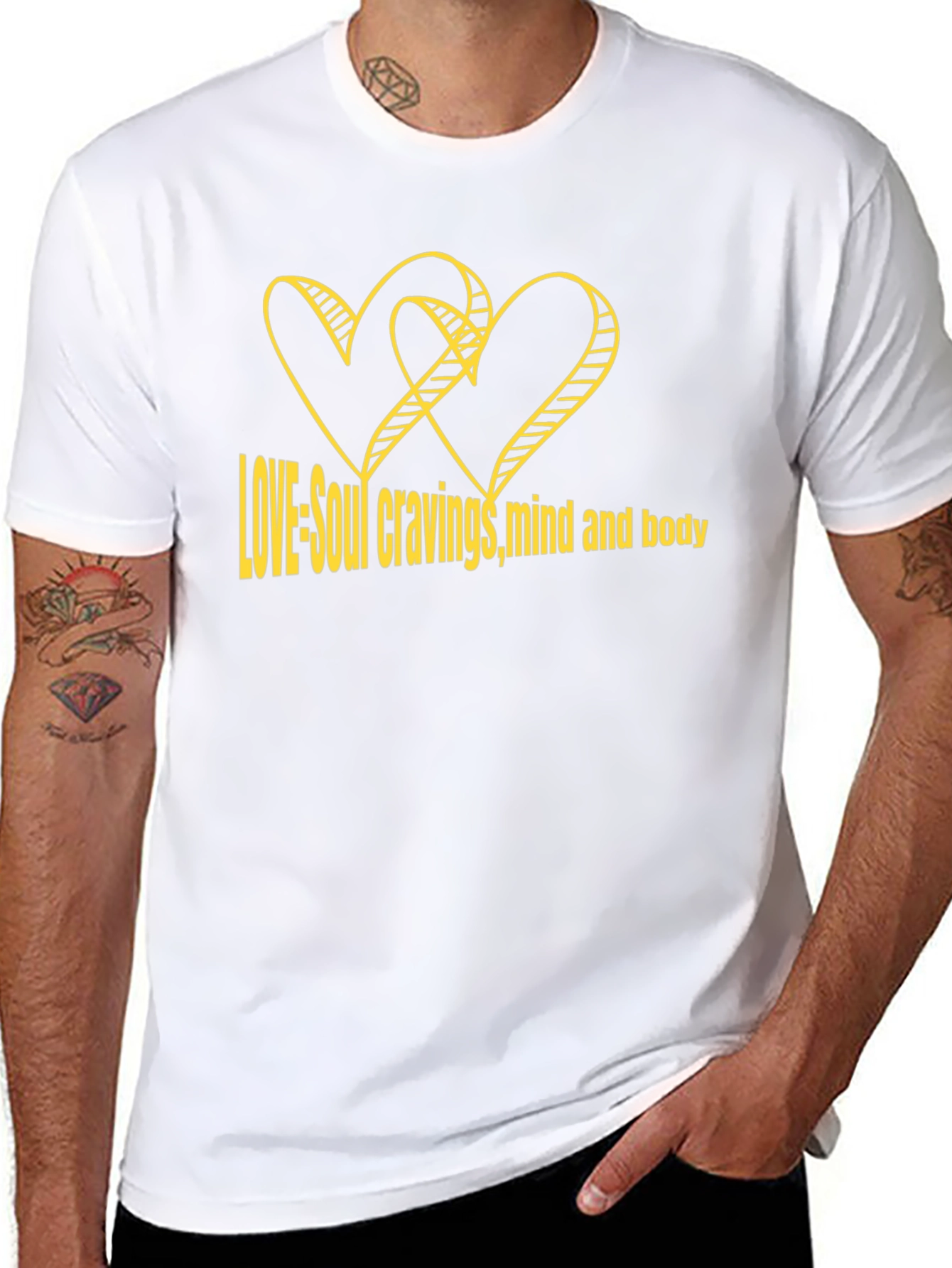 Love Soul Mind Body Graphic Tee
