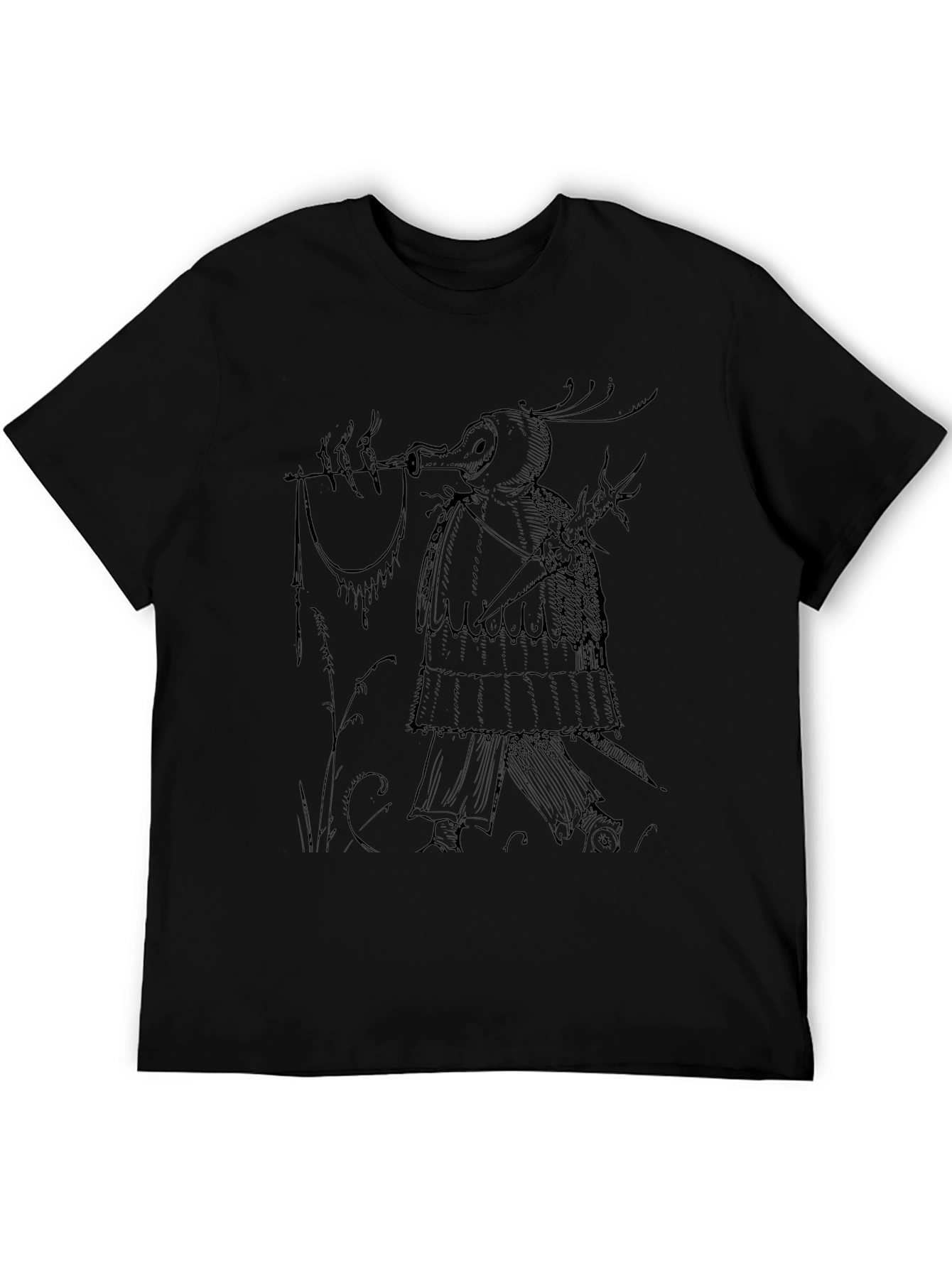 Plague Doctor Tee - Unique Graphic Print T-Shirt