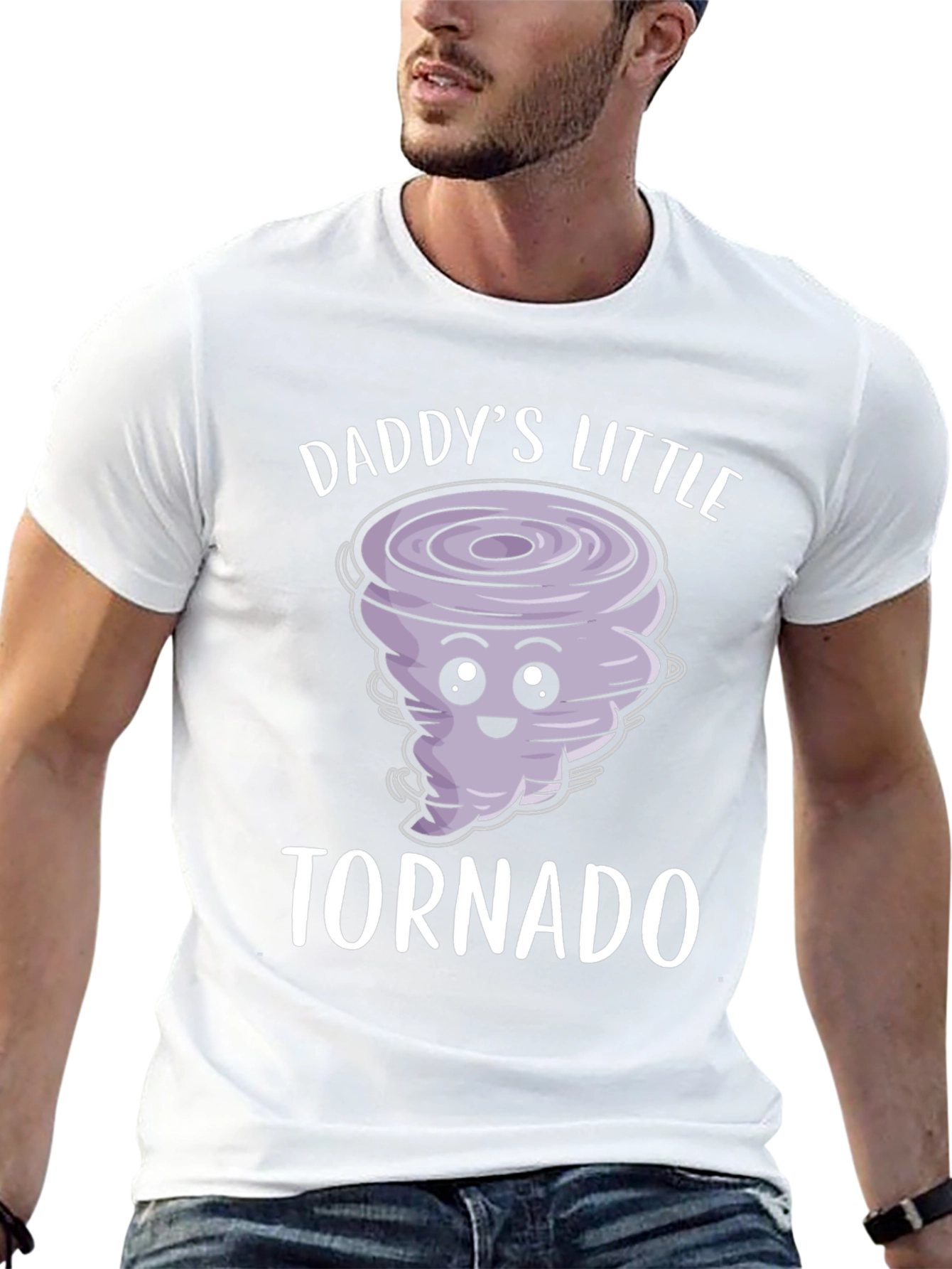Daddys Little Tornado Graphic T-Shirt