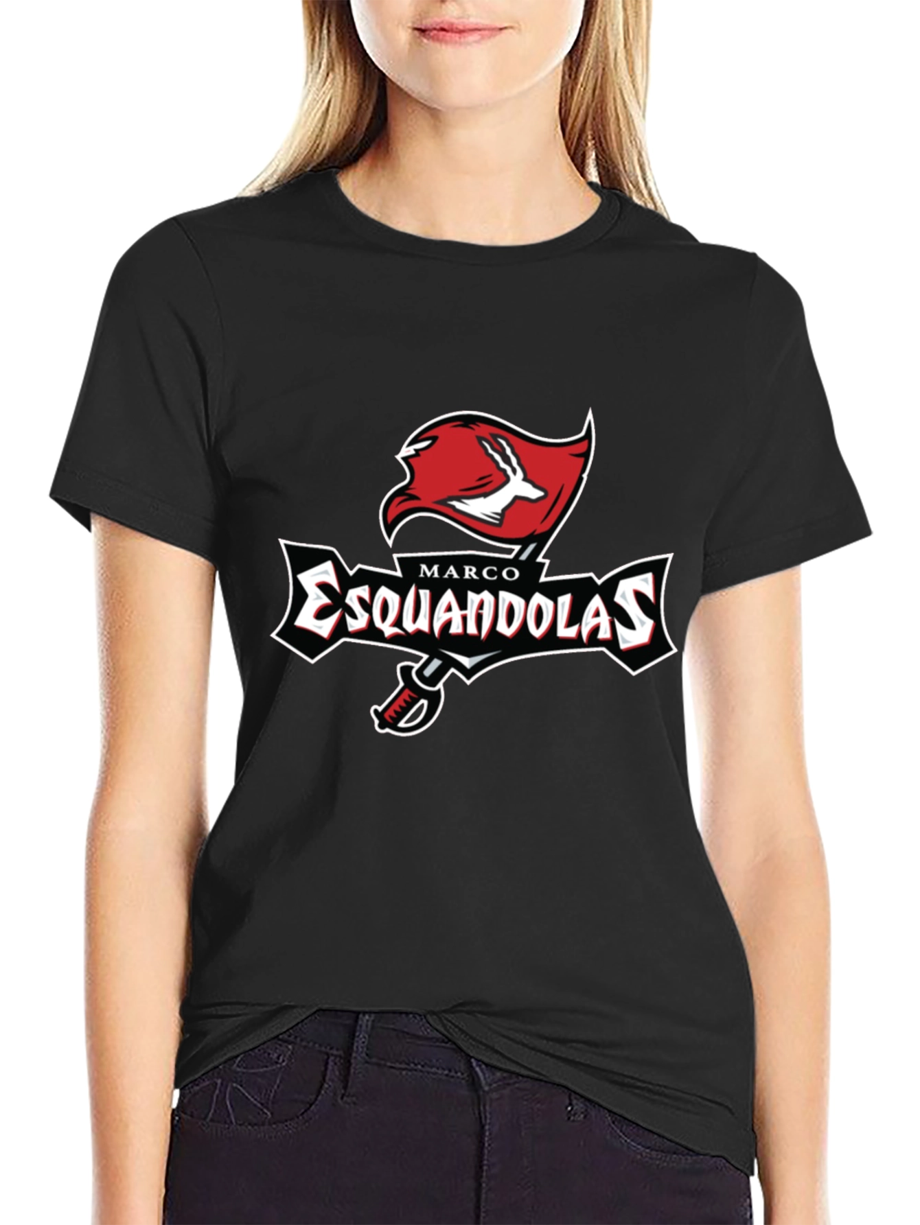 Marco Esquadolas Black T-Shirt
