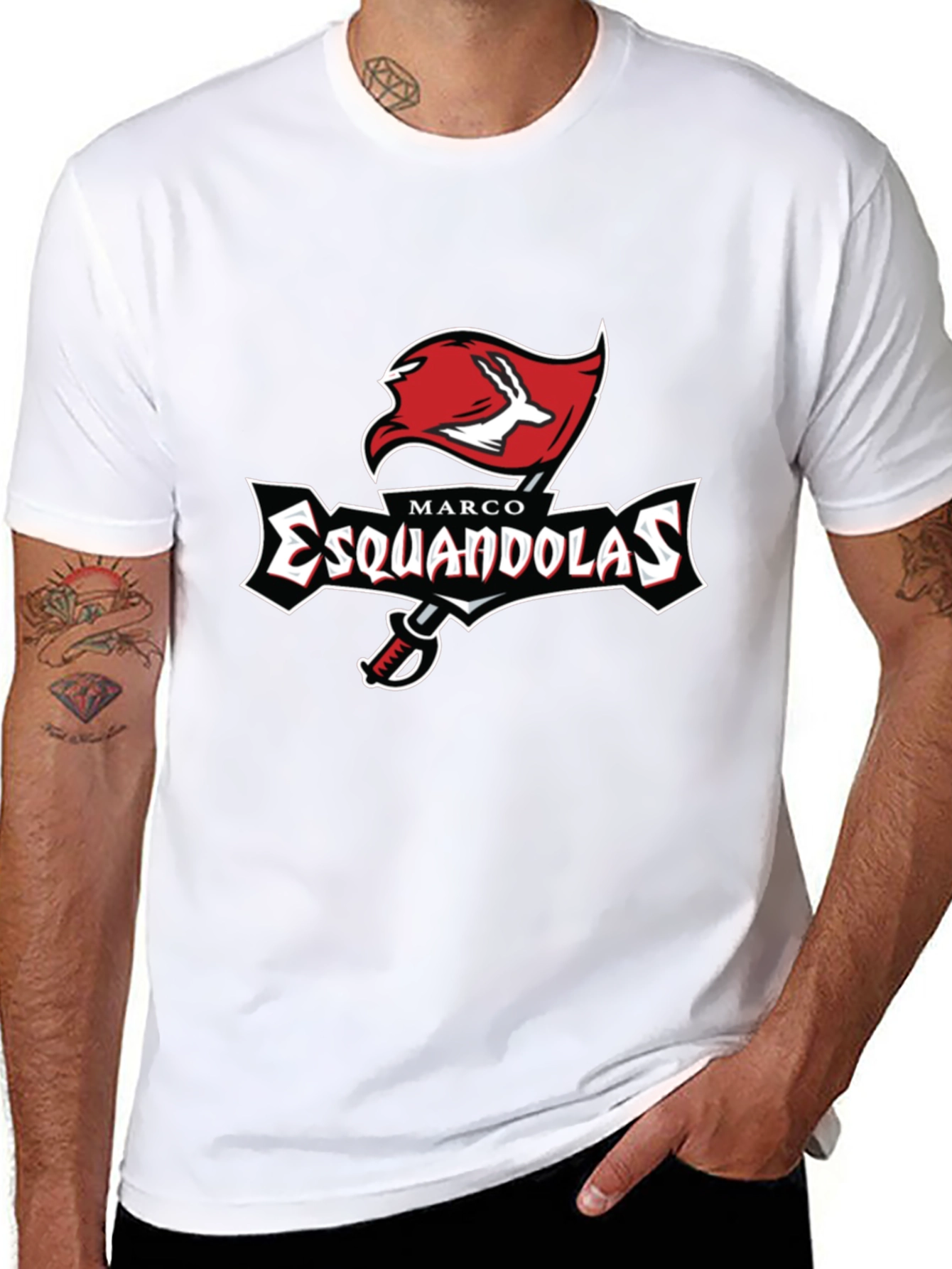 Marco Esquadolas Black T-Shirt