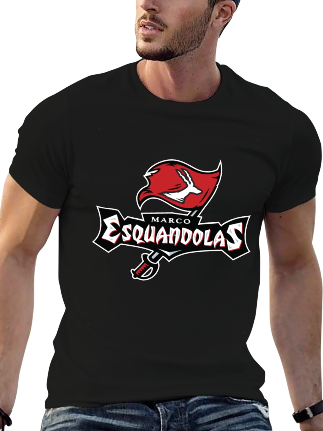 Marco Esquadolas Black T-Shirt