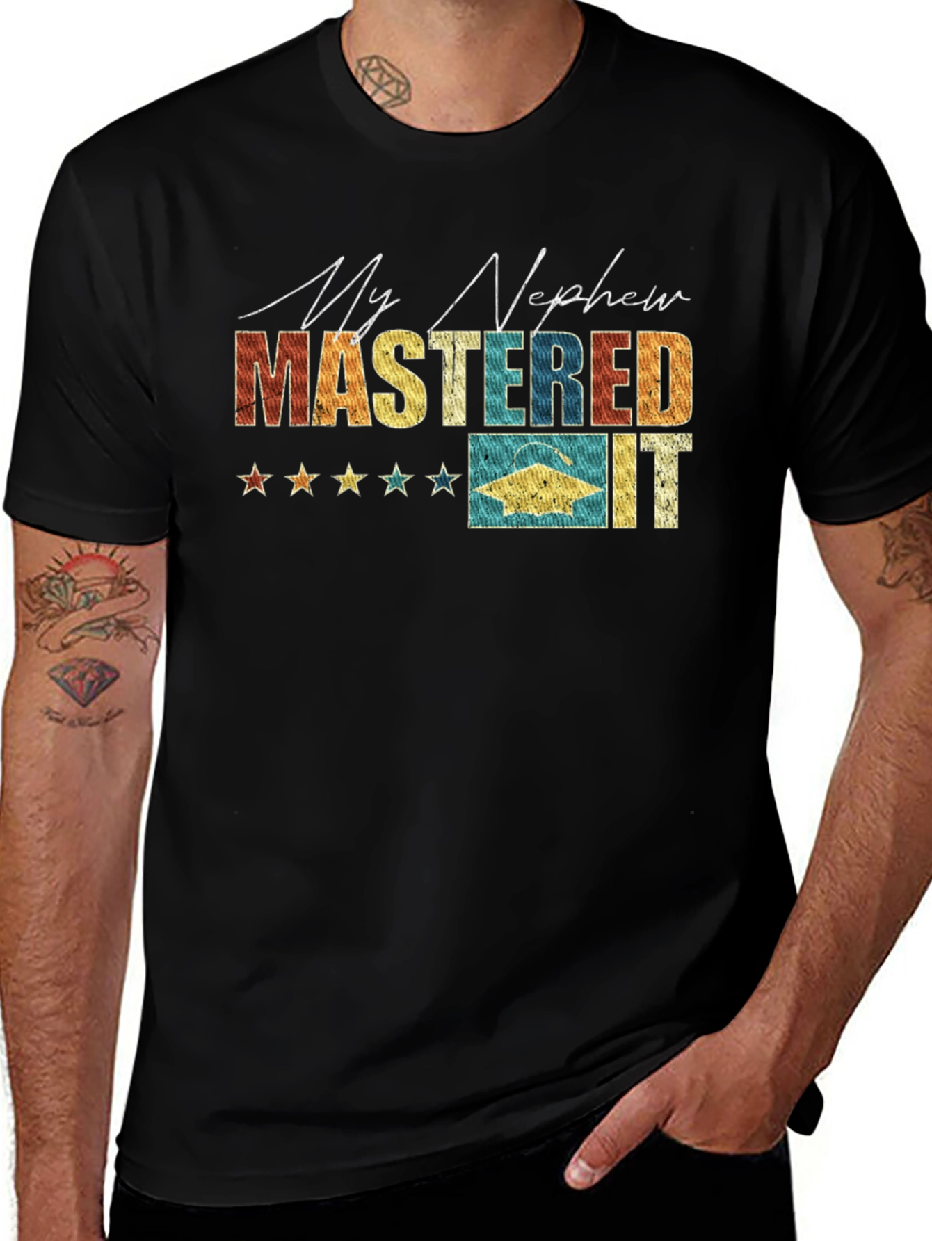 My Nephew Mastered It Graduation T-Shirt