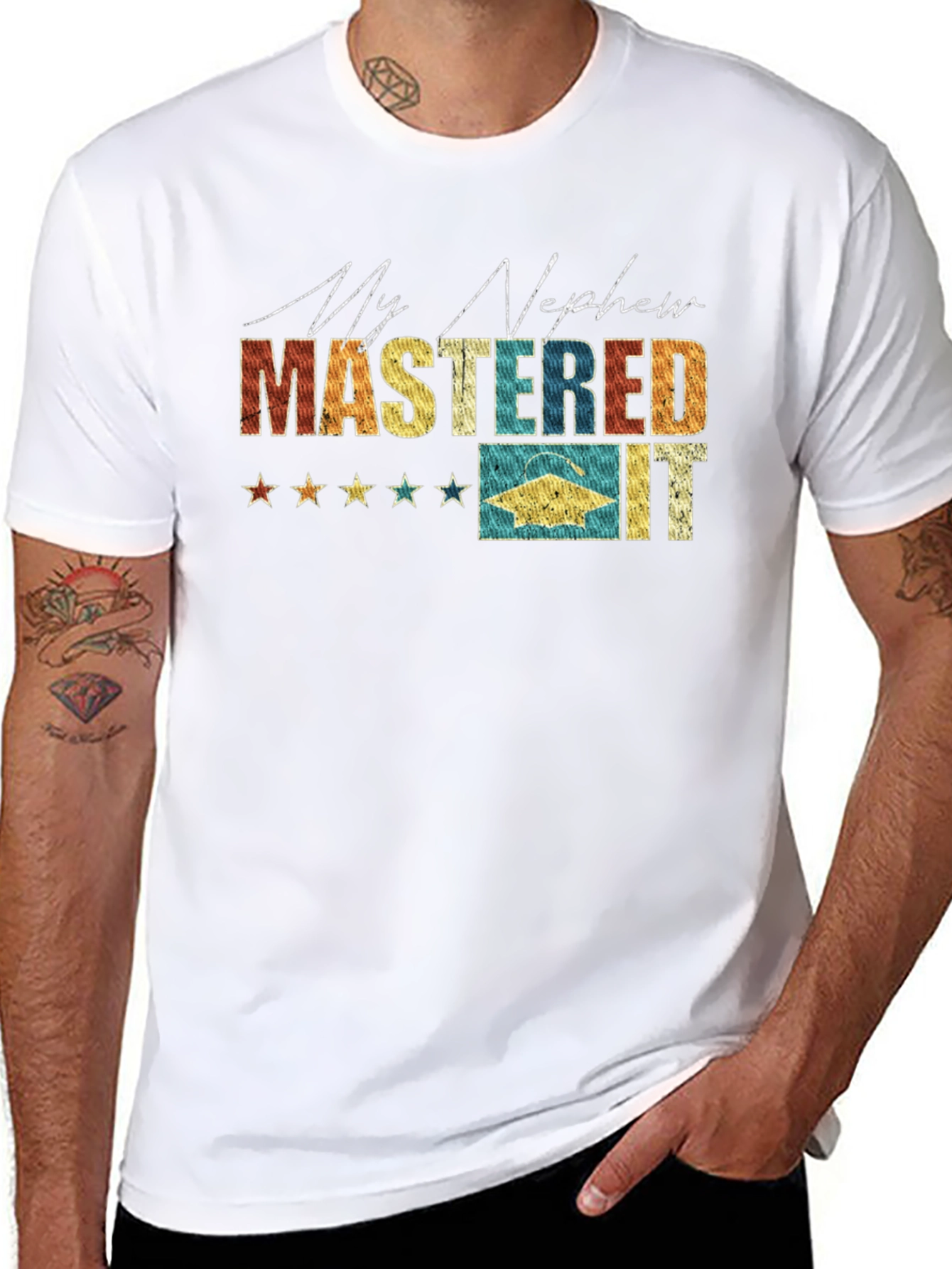 My Nephew Mastered It Graduation T-Shirt
