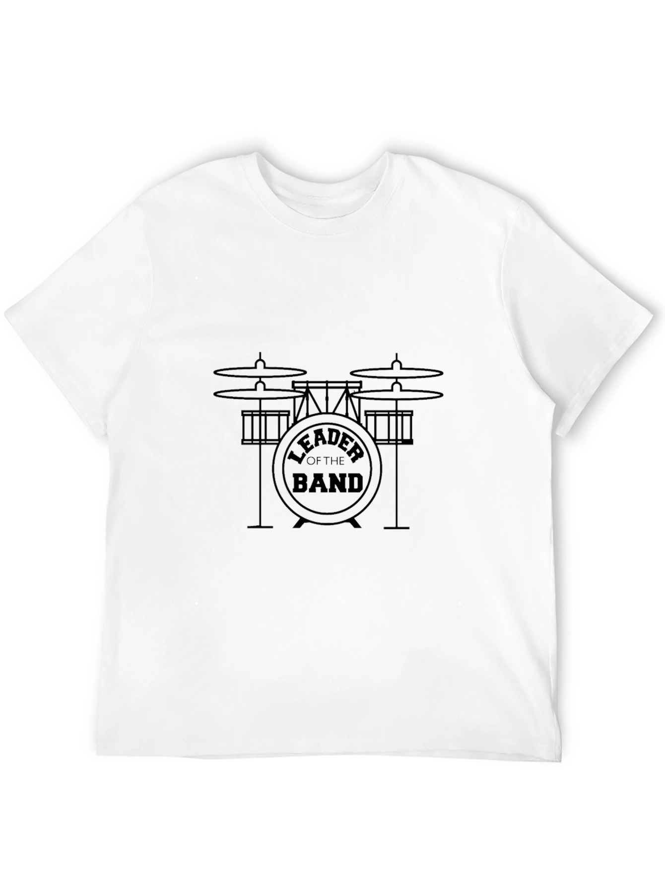 Leader of the Band Drum Set Graphic Tee