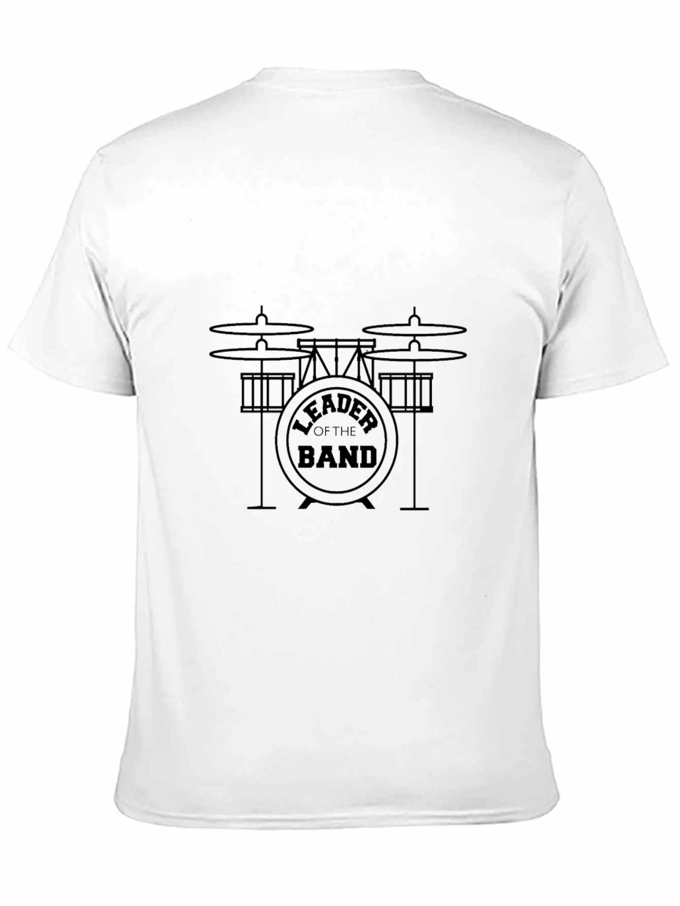 Leader of the Band Drum Set Graphic Tee
