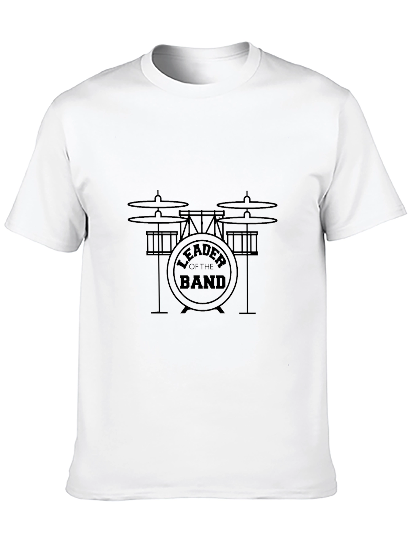 Leader of the Band Drum Set Graphic Tee