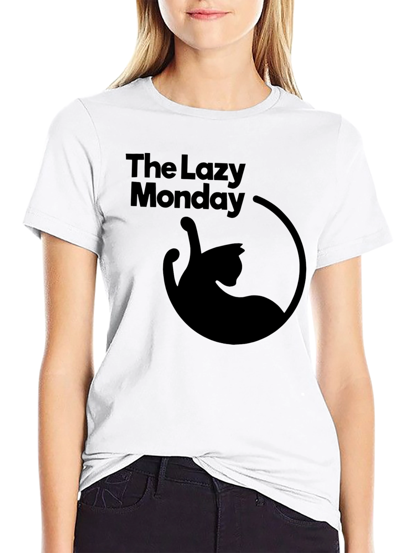The Lazy Monday T-Shirt - Comfy & Relaxed