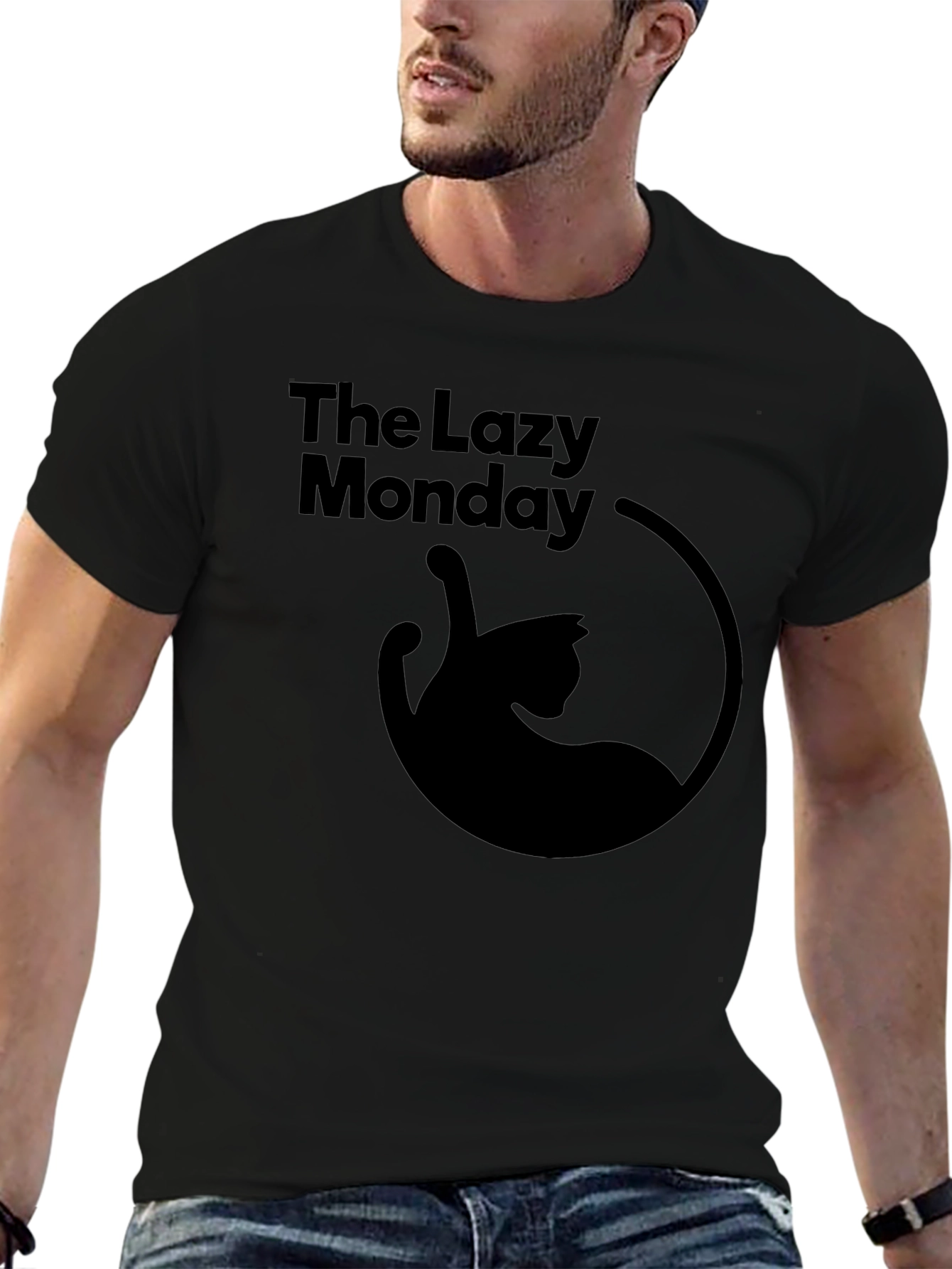The Lazy Monday T-Shirt - Comfy & Relaxed