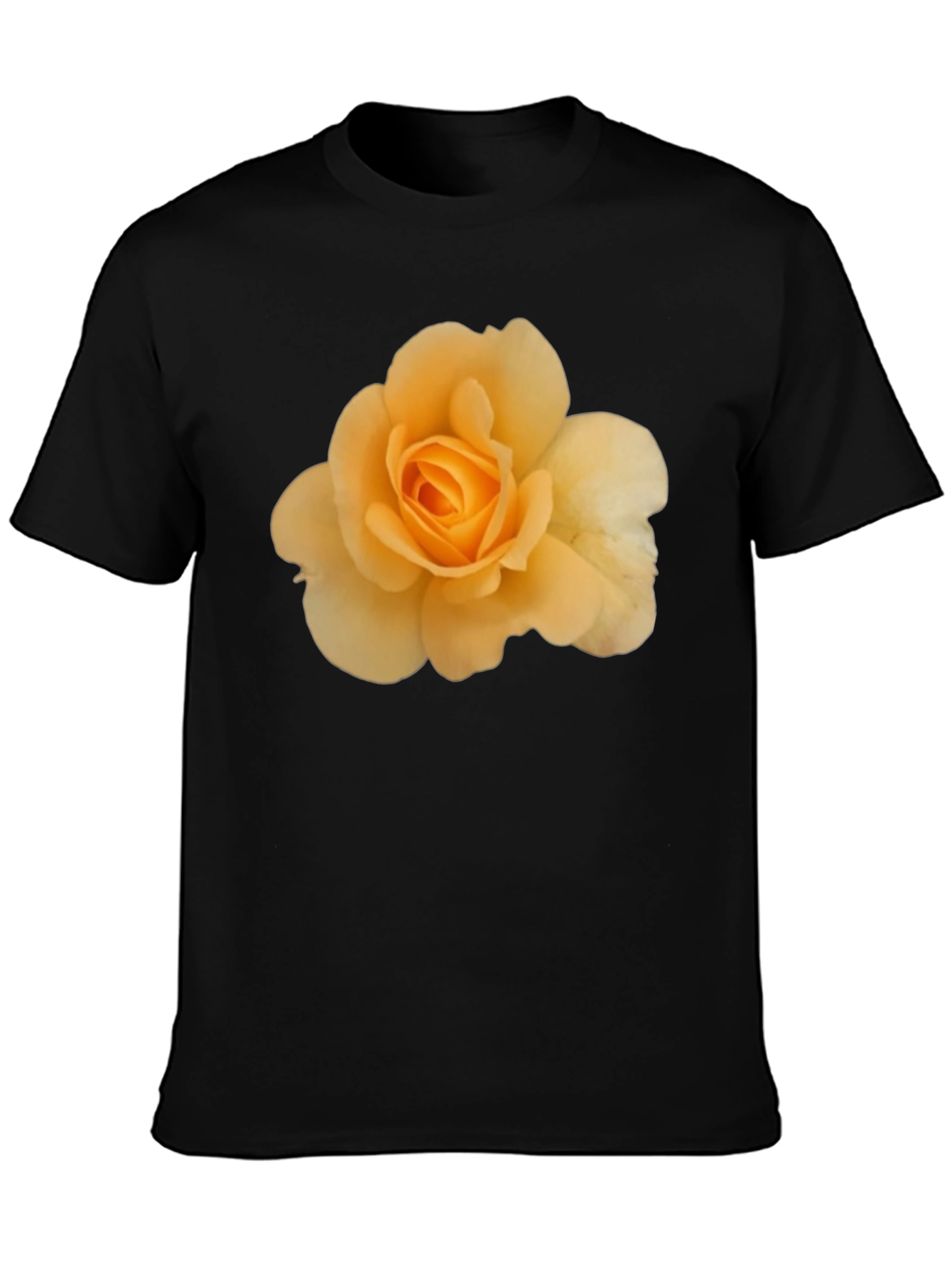Rose Graphic T-Shirt - Elegant Floral Design