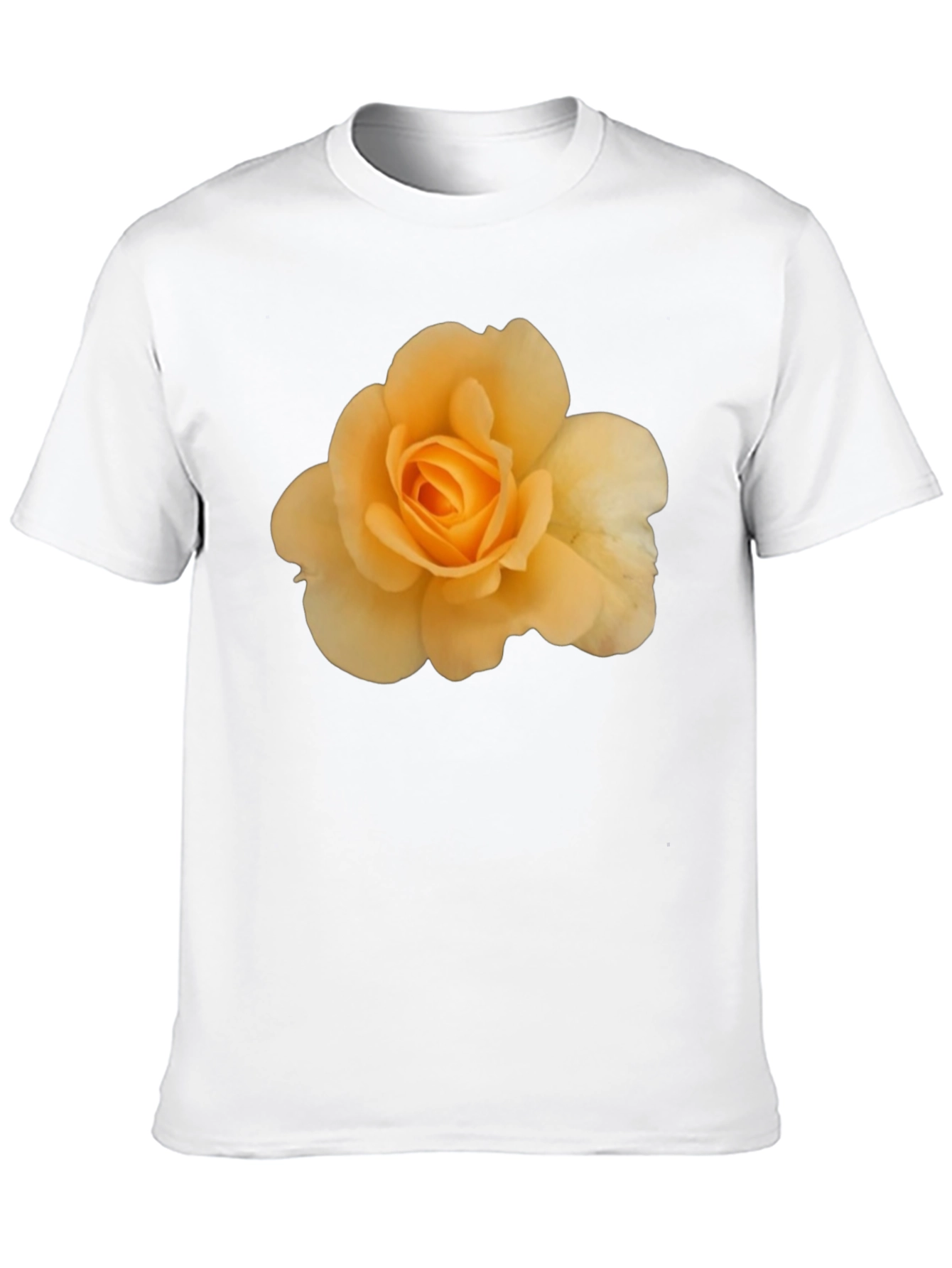 Rose Graphic T-Shirt - Elegant Floral Design