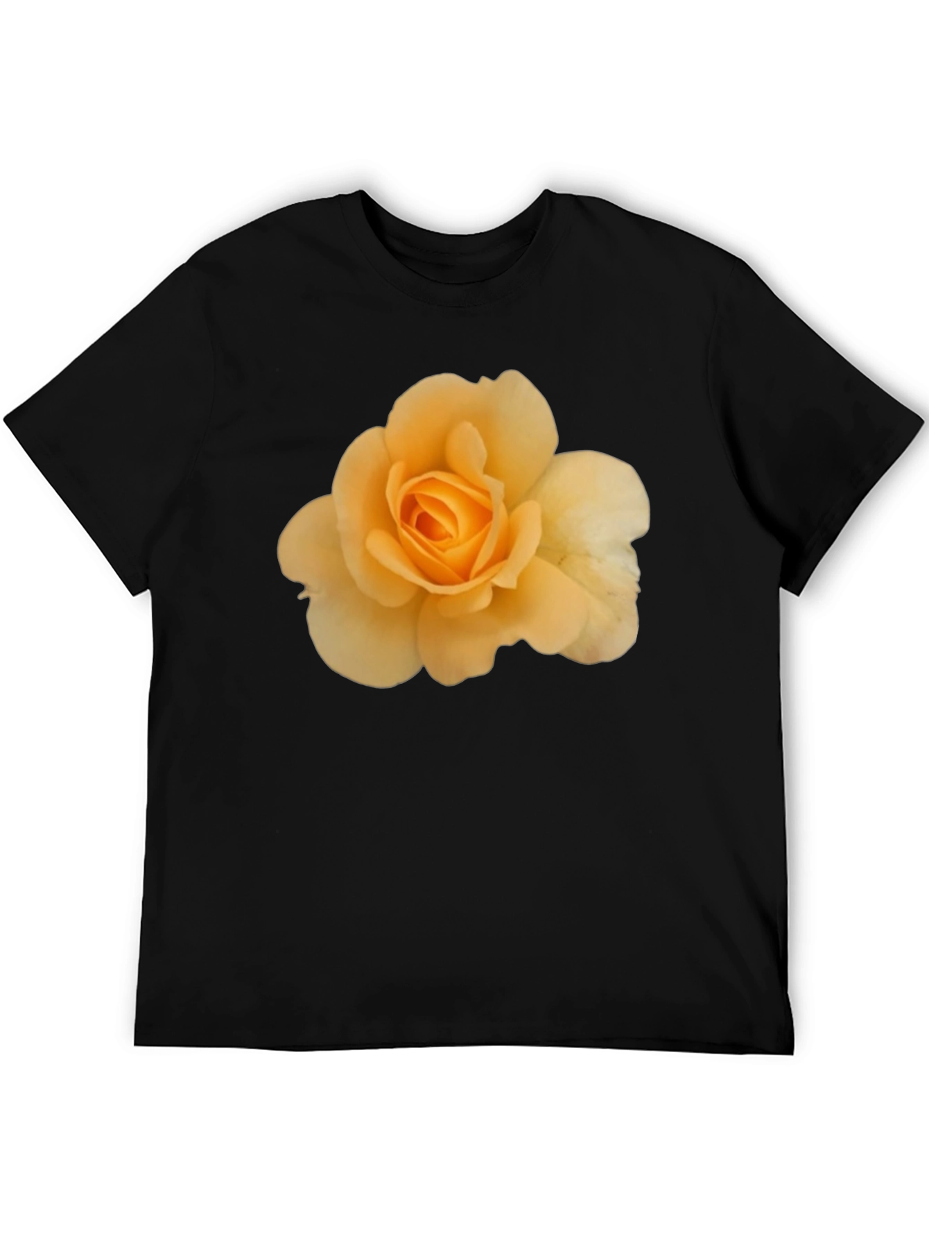 Rose Graphic T-Shirt - Elegant Floral Design