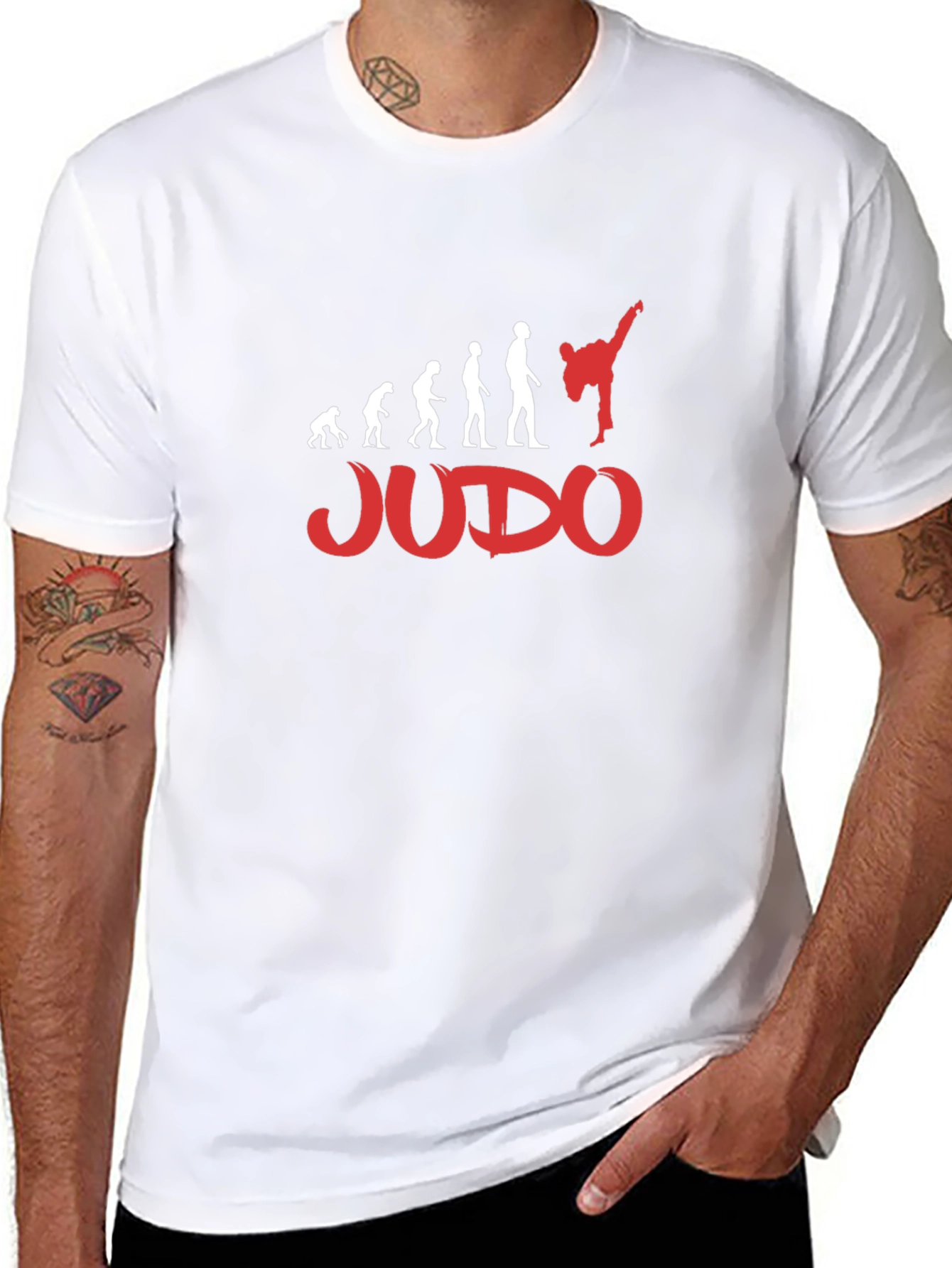 Judo Evolution Graphic T-Shirt