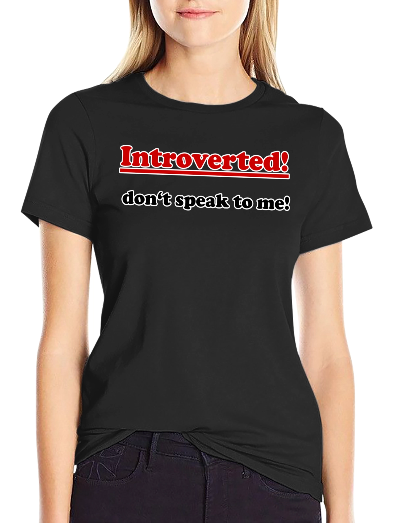 Introverted! Dont Speak to Me T-Shirt