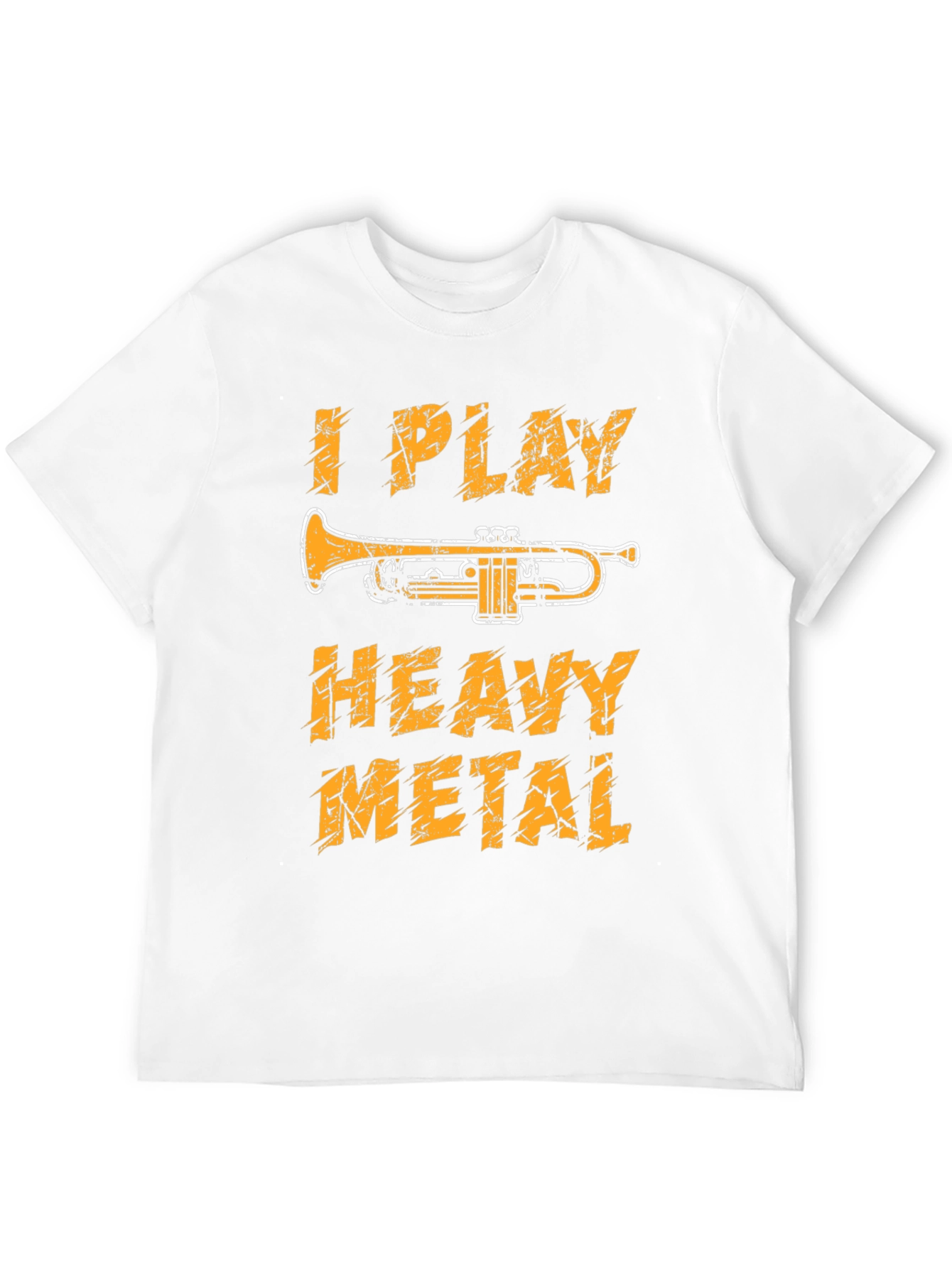 I Play Heavy Metal Trumpet Graphic Tee
