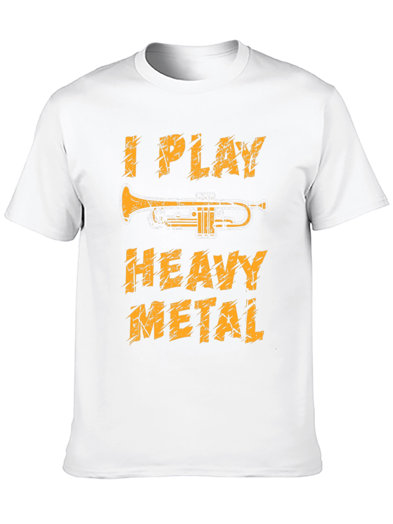 I Play Heavy Metal Trumpet Graphic Tee