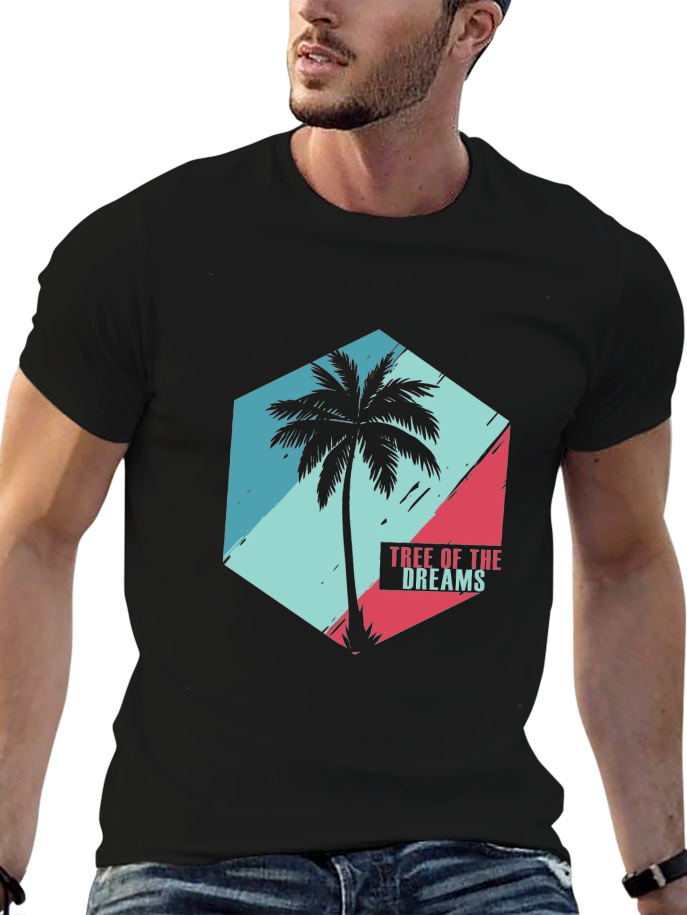 Tropical Tree Graphic Tee