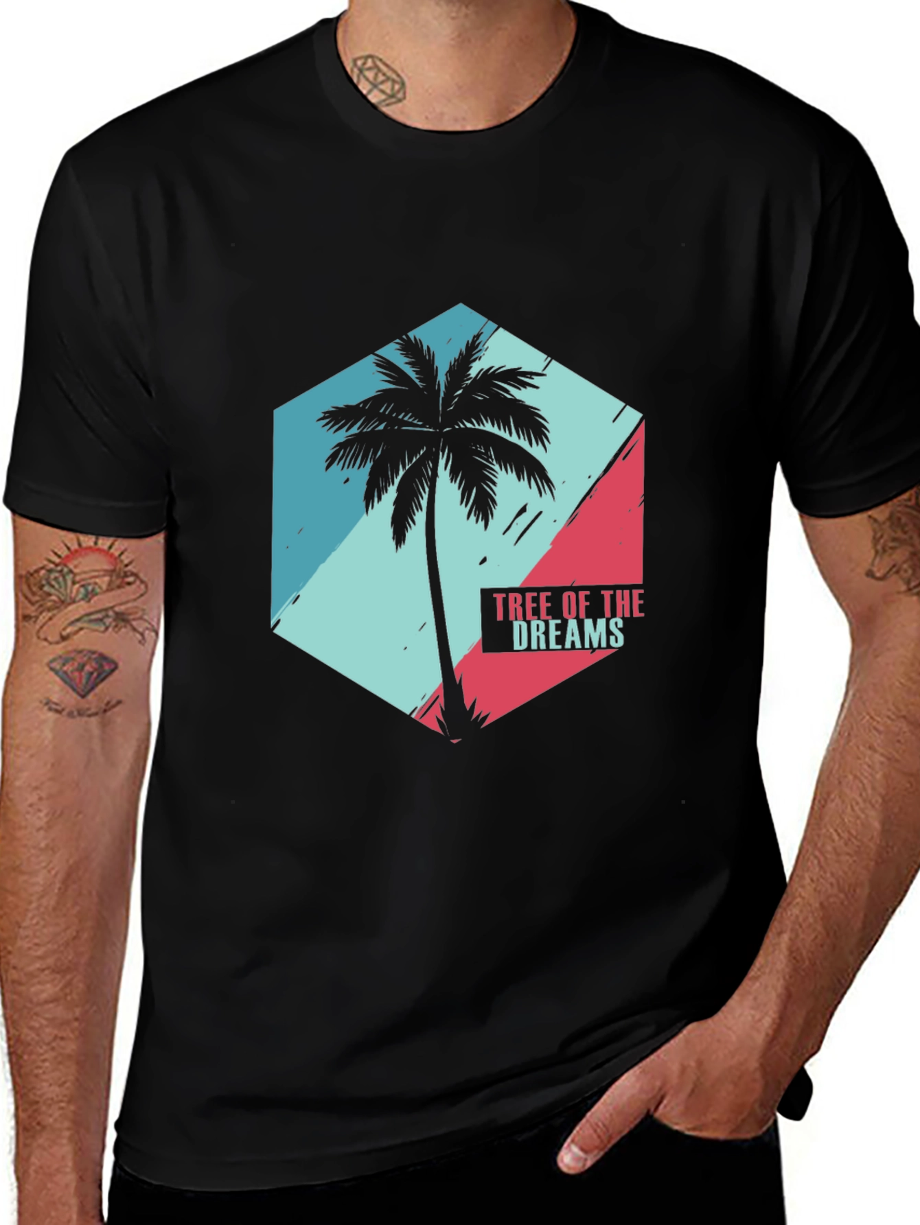 Tropical Tree Graphic Tee