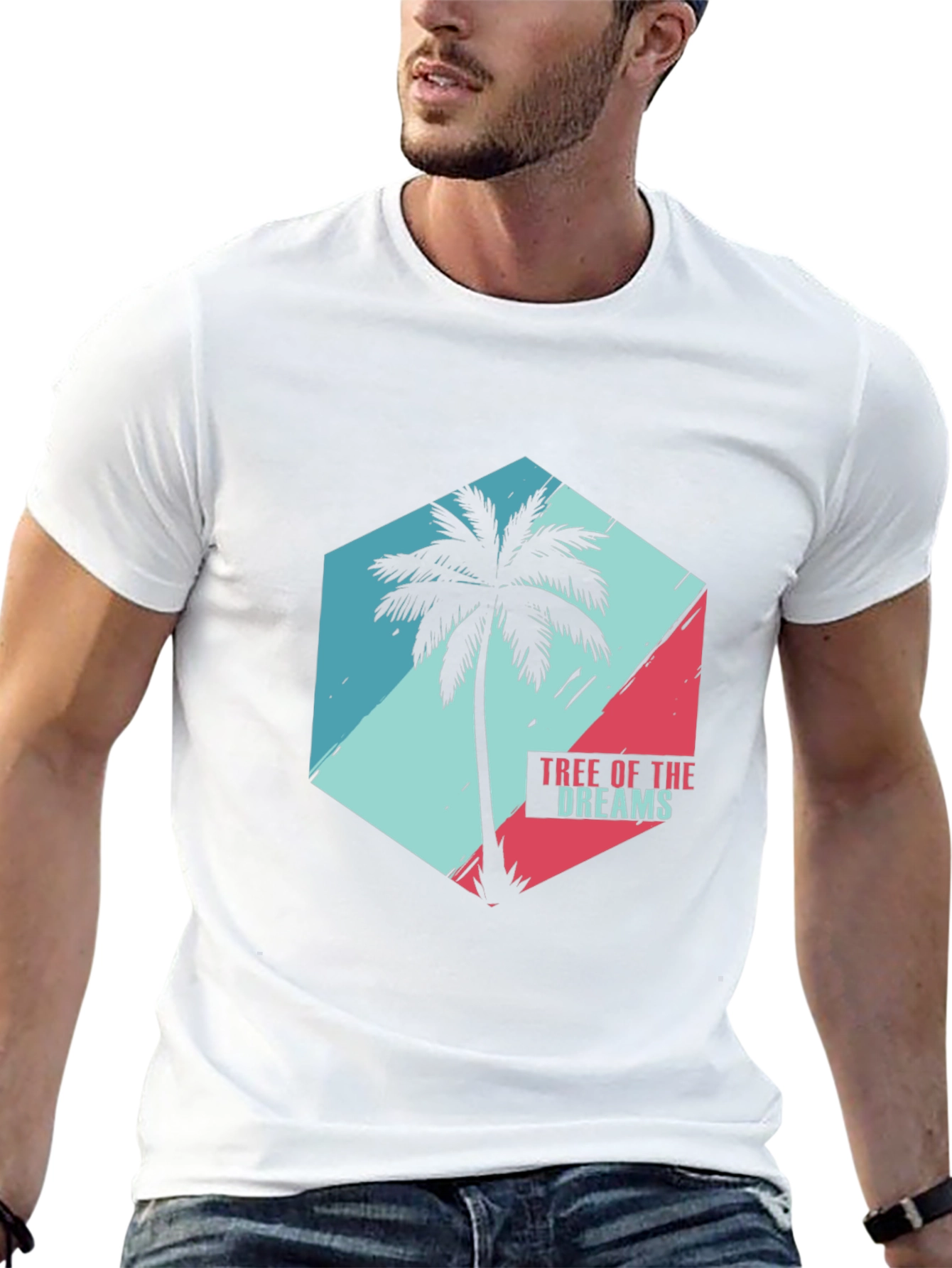 Tropical Tree Graphic Tee