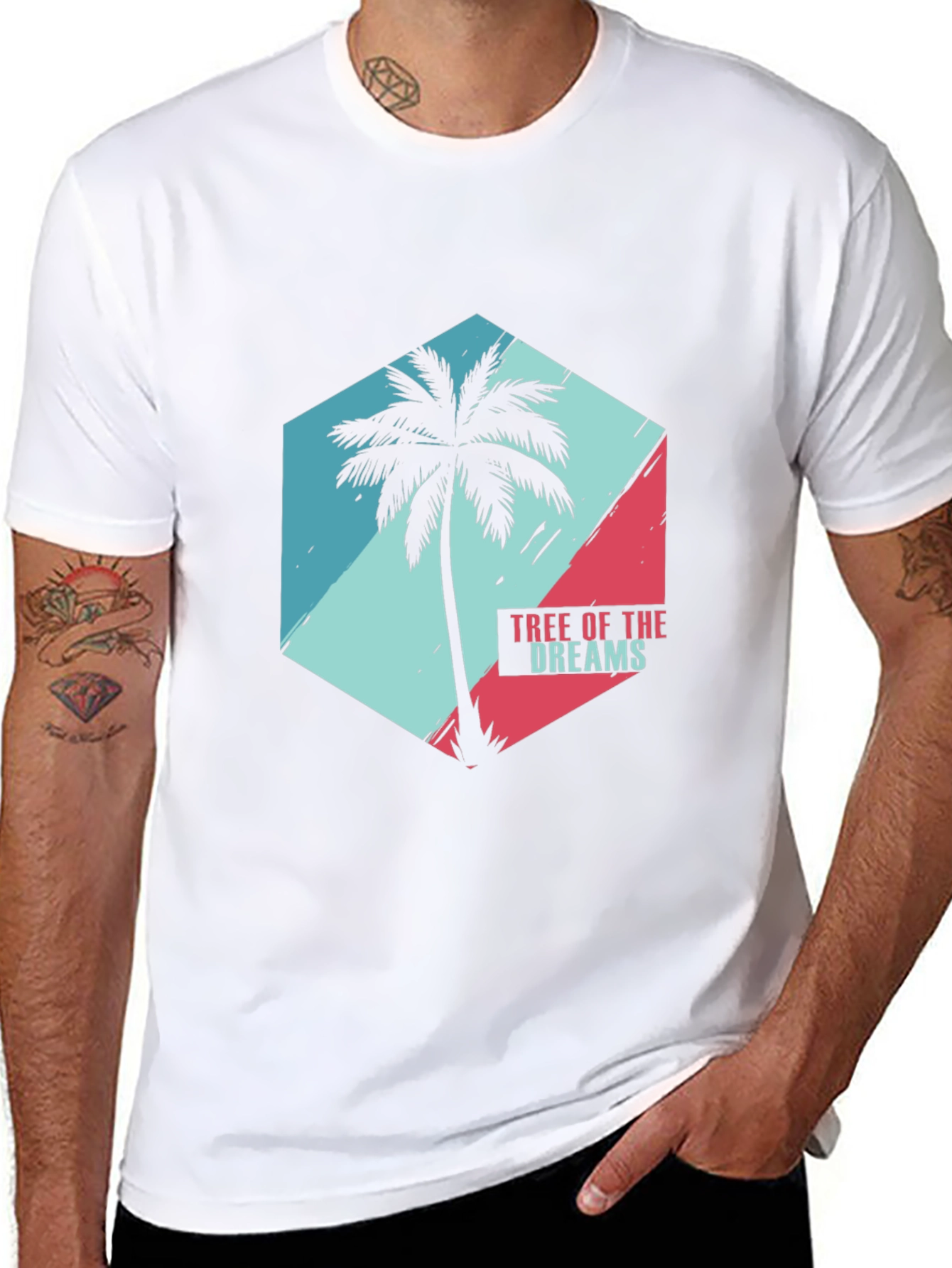 Tropical Tree Graphic Tee