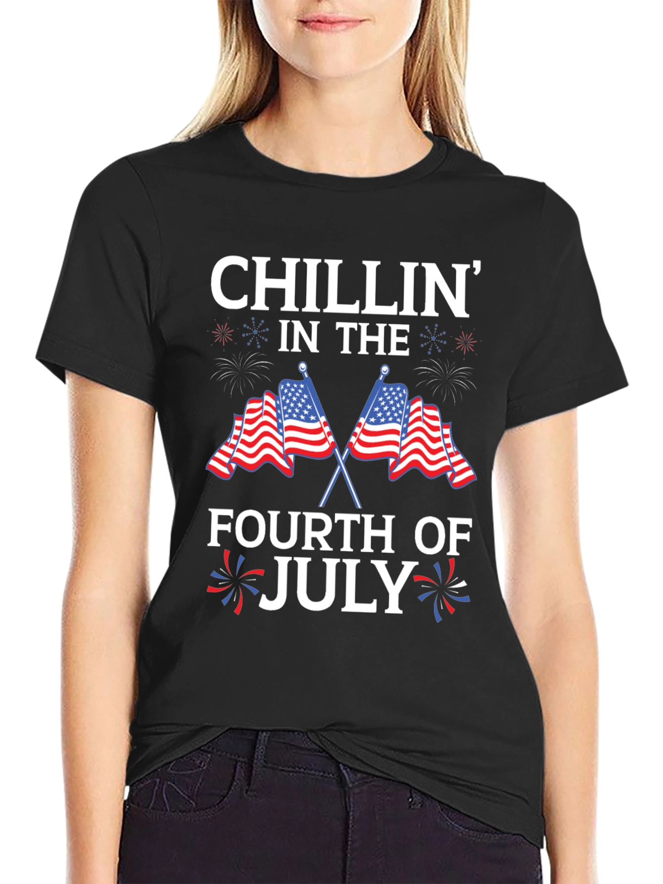 Chillin 4th of July Tee