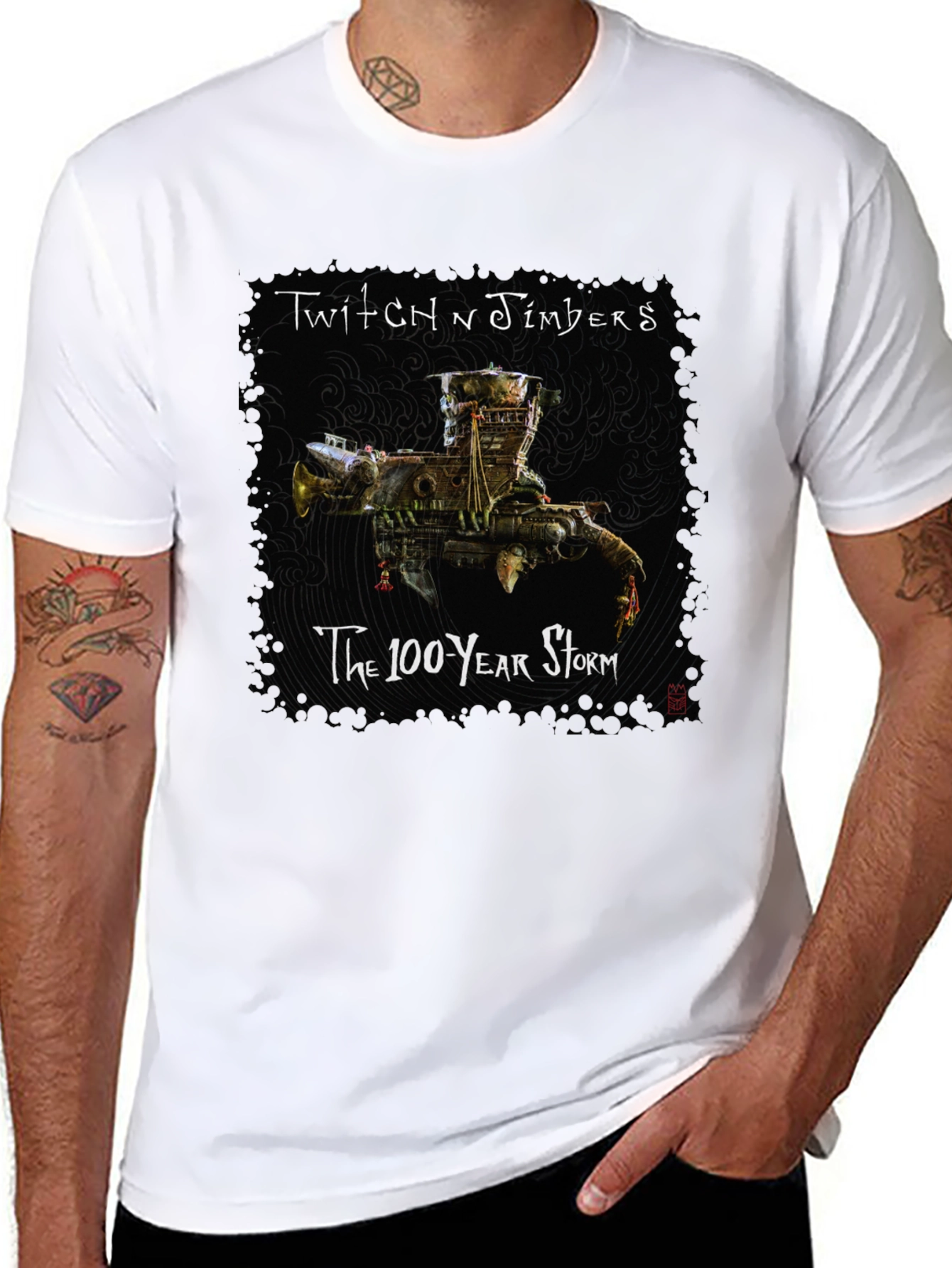 Twitch n Jimbers 100 Year Storm Graphic Tee