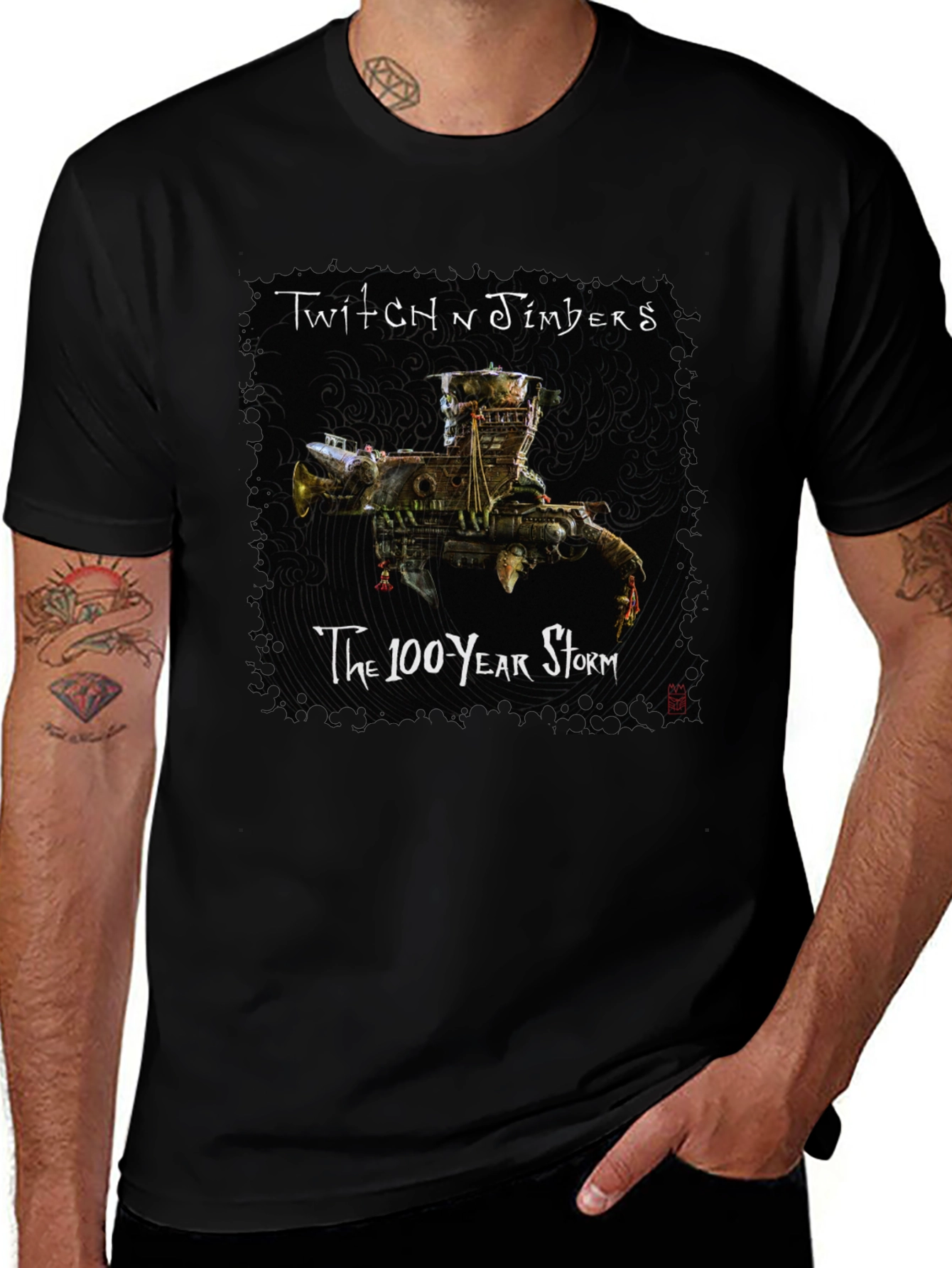 Twitch n Jimbers 100 Year Storm Graphic Tee