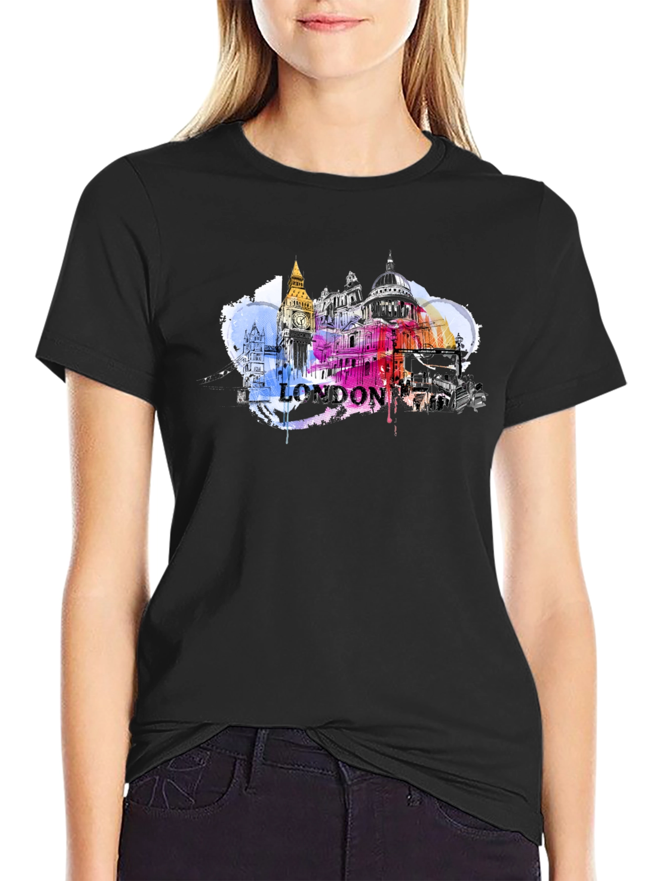 London Skyline Graphic Tee - Stylish Mens T-Shirt