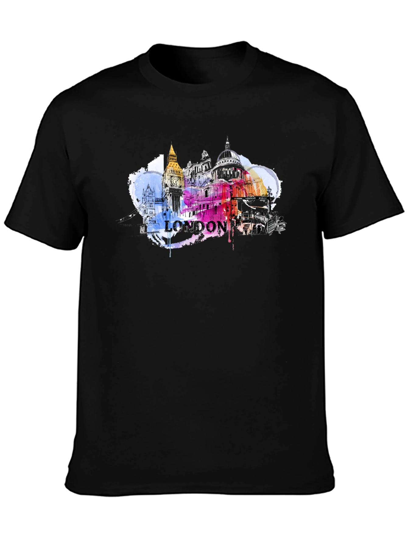 London Skyline Graphic Tee - Stylish Mens T-Shirt