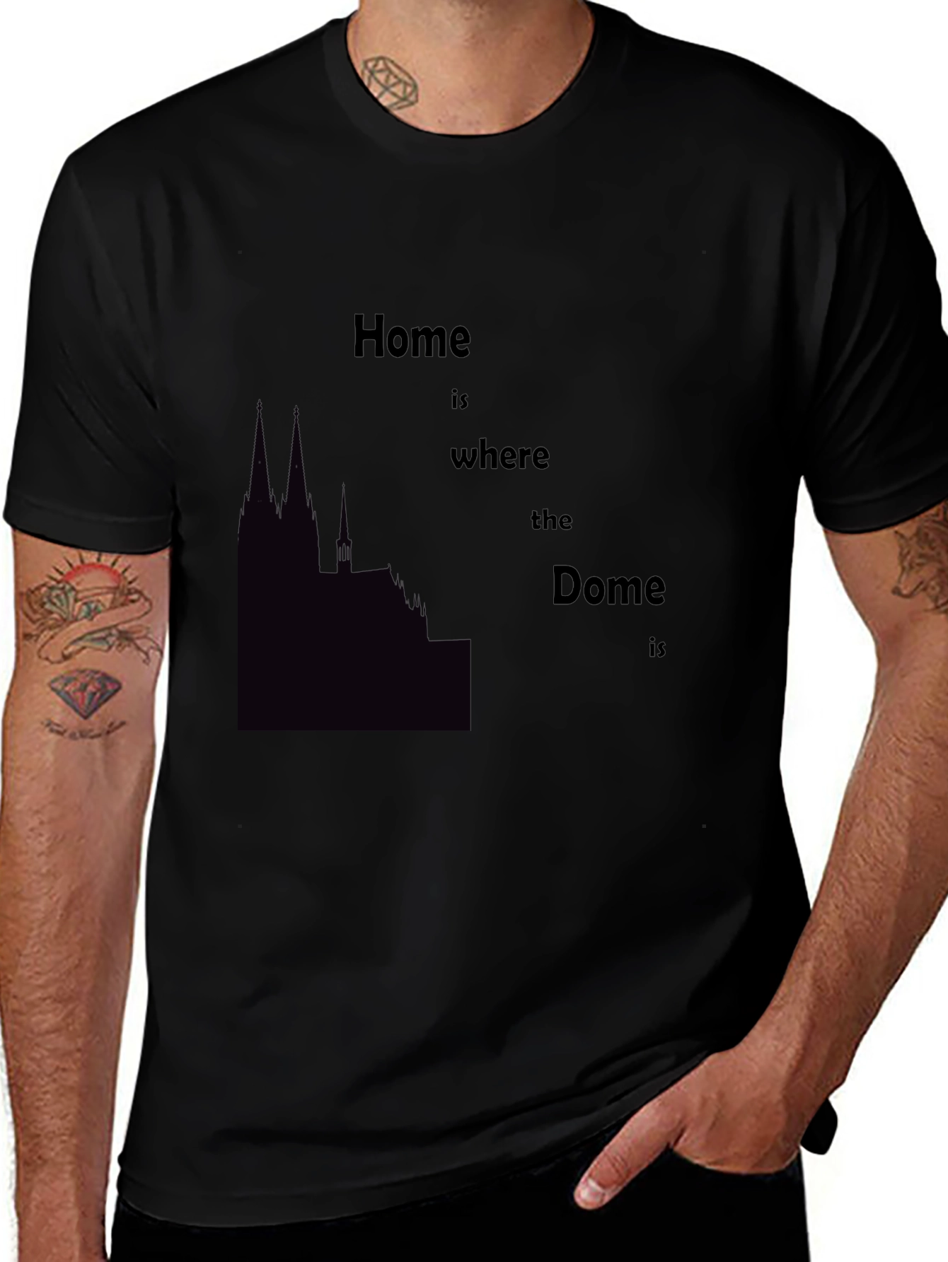 Home Is Where The Dome Is Graphic Tee