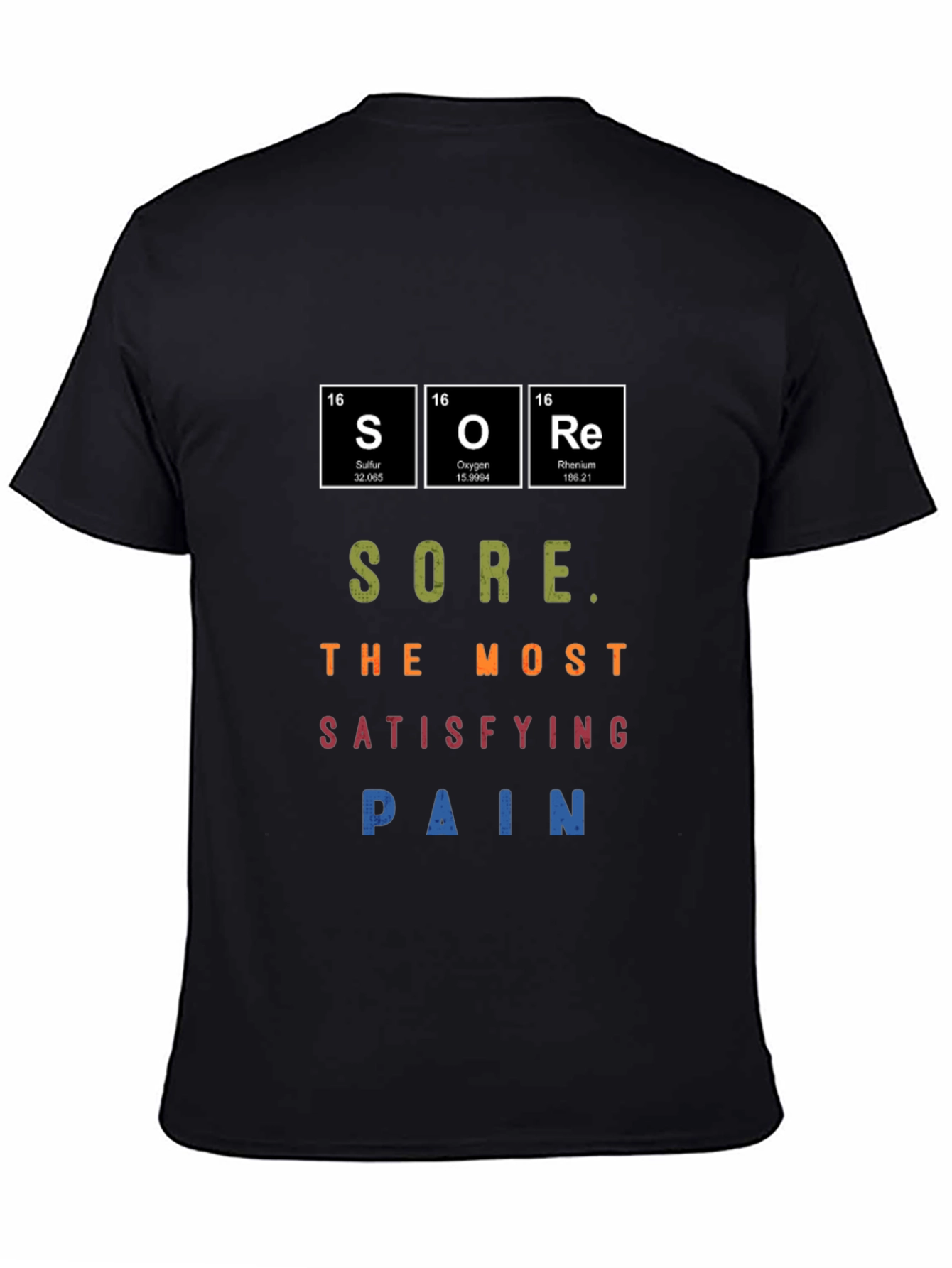 Sore Periodic Table Graphic T-Shirt