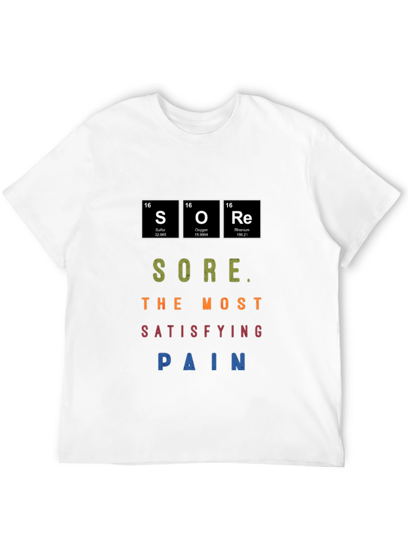 Sore Periodic Table Graphic T-Shirt
