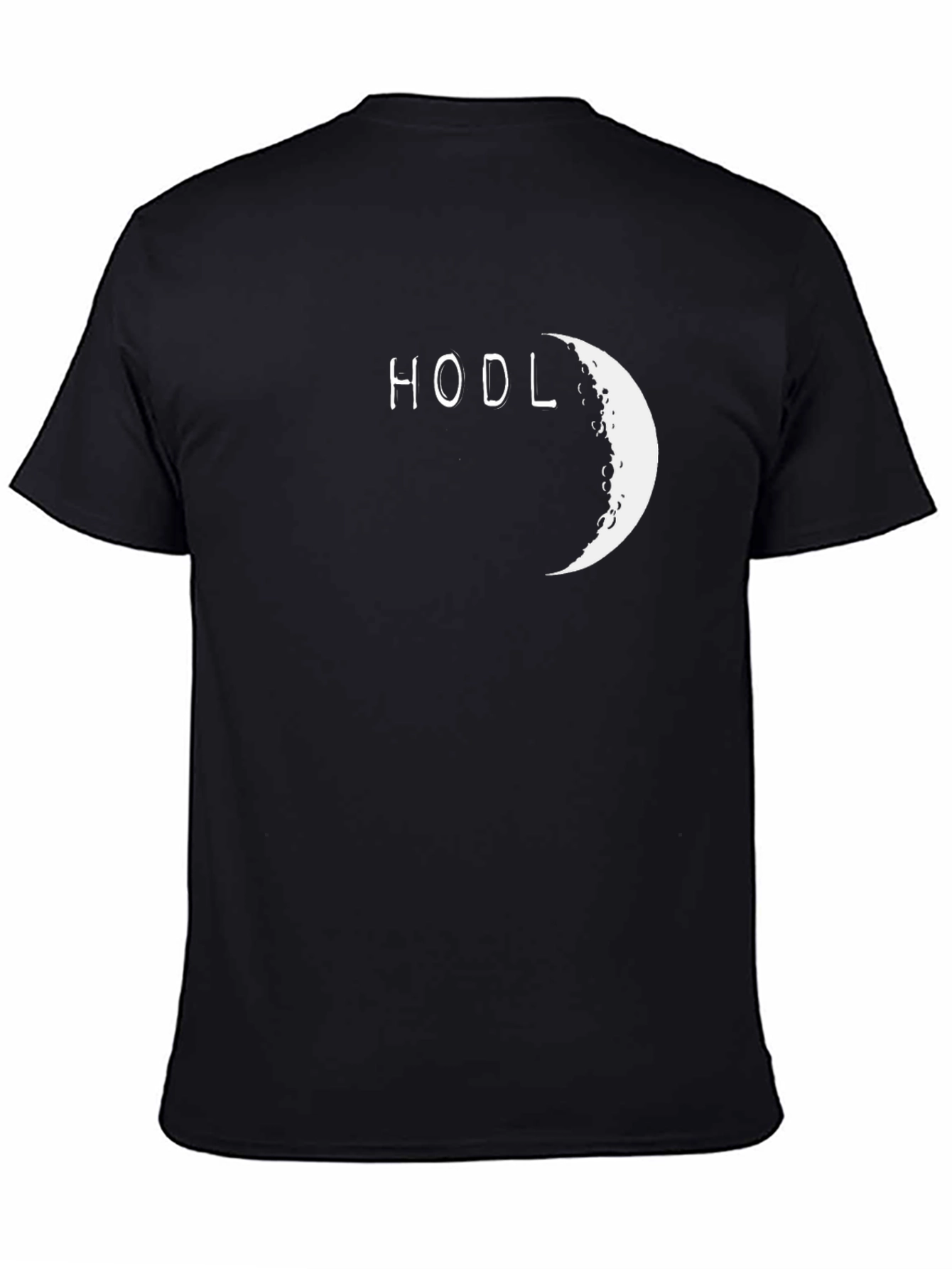 HODL Moon Graphic Tee - Crypto T-Shirt