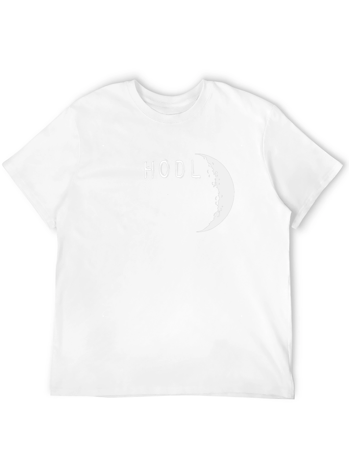 HODL Moon Graphic Tee - Crypto T-Shirt