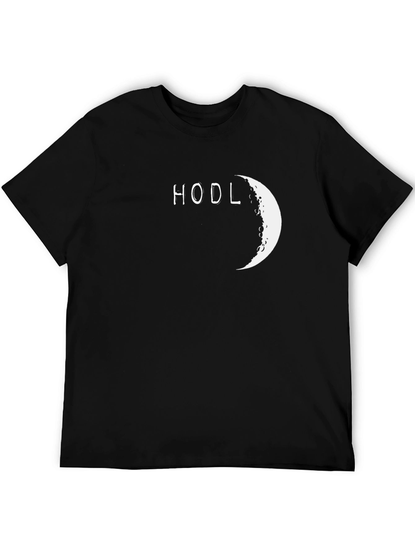 HODL Moon Graphic Tee - Crypto T-Shirt