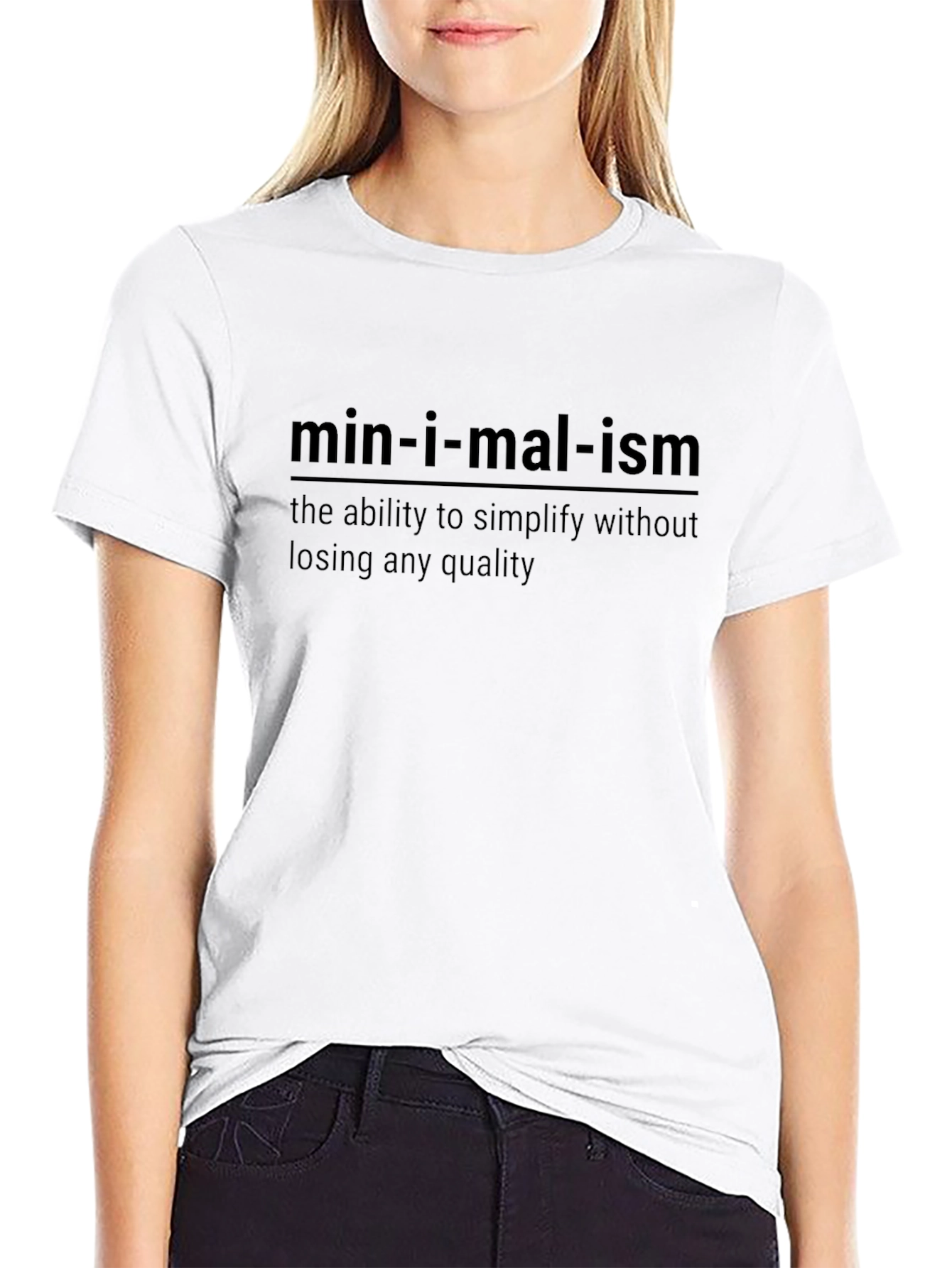 Minimalism Definition Graphic Tee