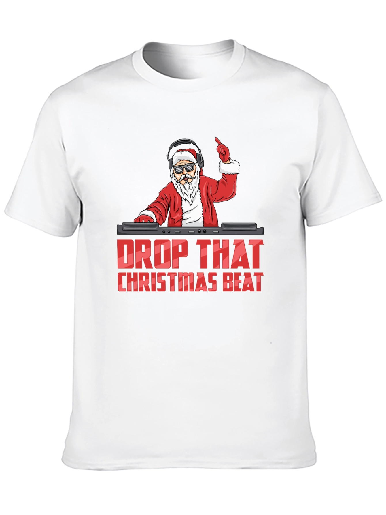 DJ Santa Christmas Beat T-Shirt