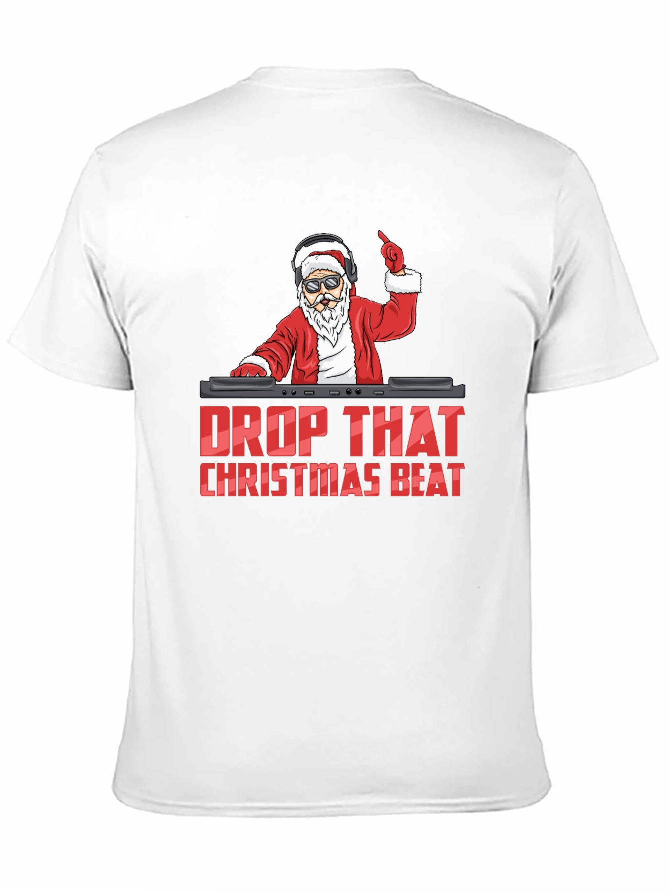 DJ Santa Christmas Beat T-Shirt