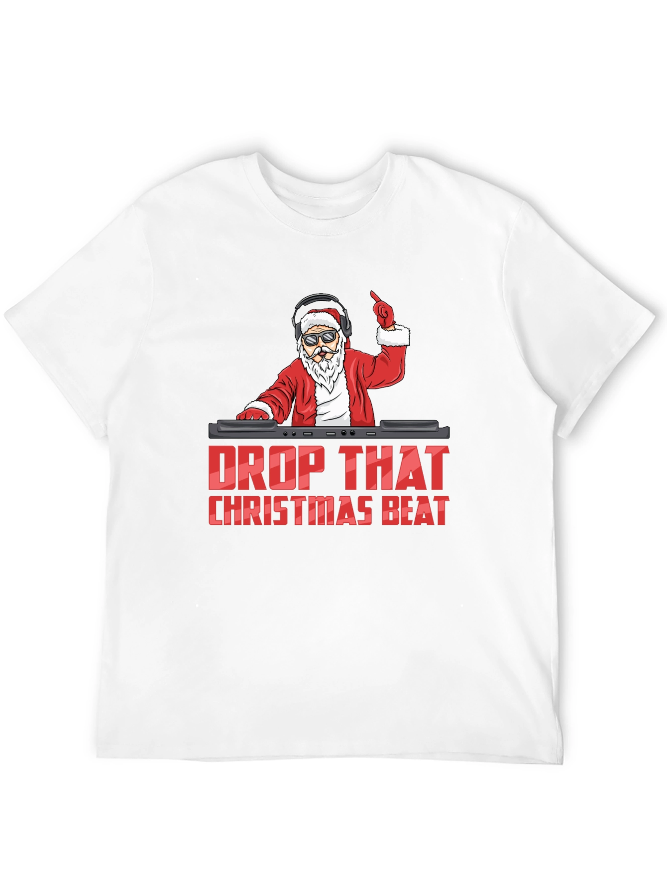 DJ Santa Christmas Beat T-Shirt