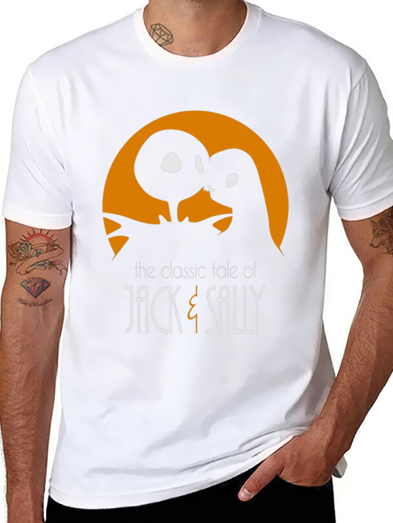 Jack & Sally Graphic T-Shirt - The Classic Tale