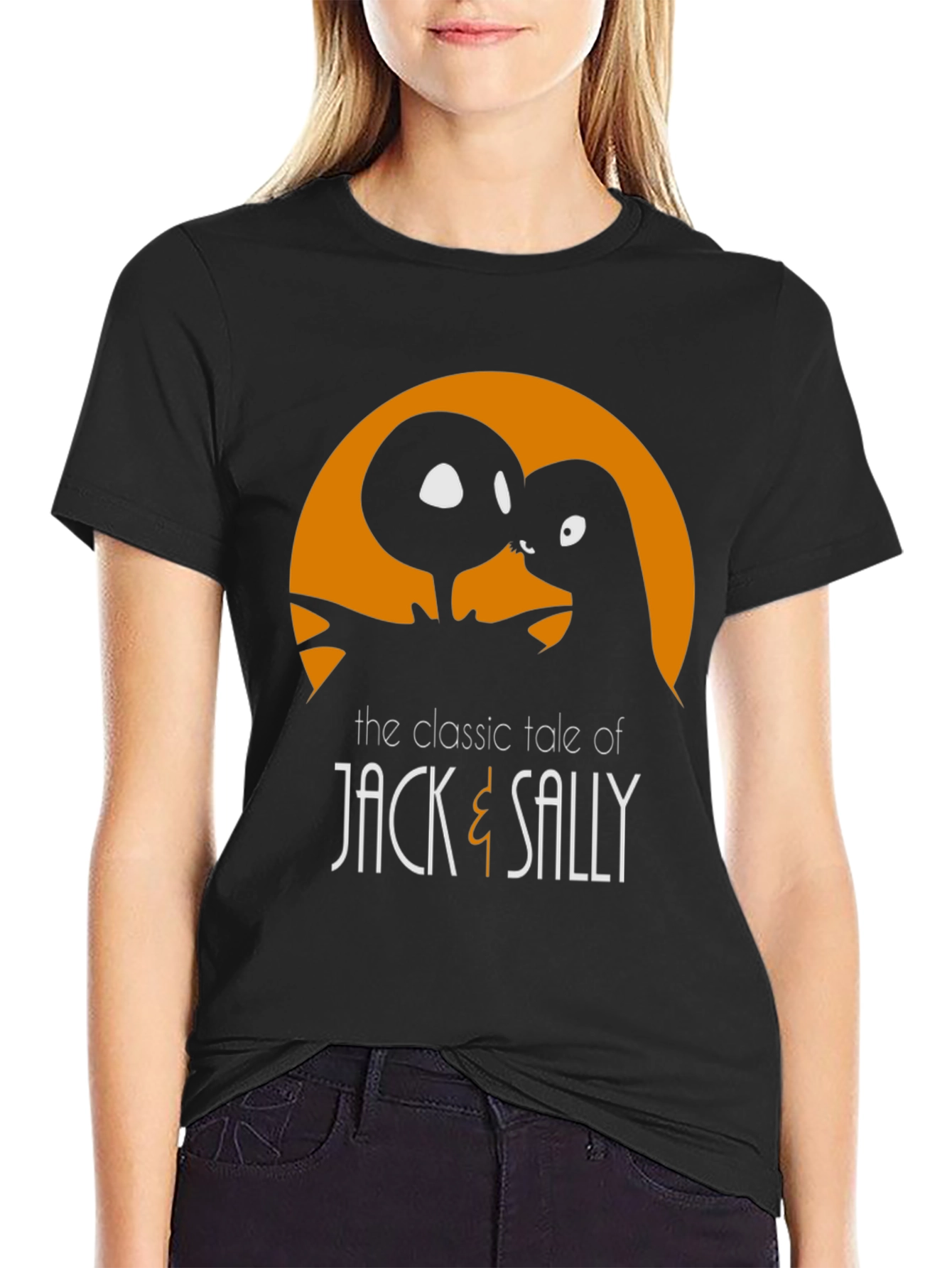Jack & Sally Graphic T-Shirt - The Classic Tale