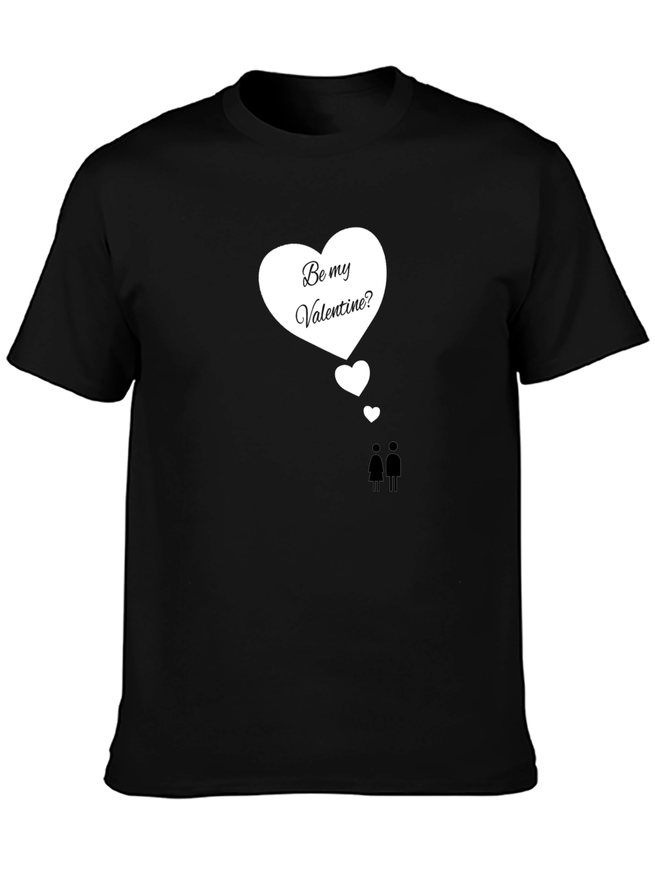 Be My Valentine T-Shirt - Romantic Couple Tee