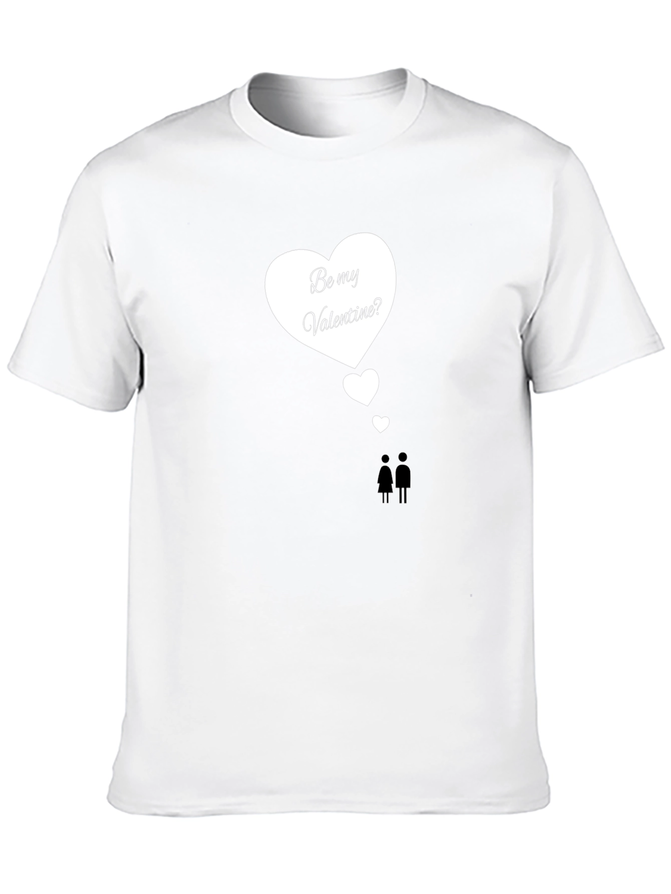 Be My Valentine T-Shirt - Romantic Couple Tee