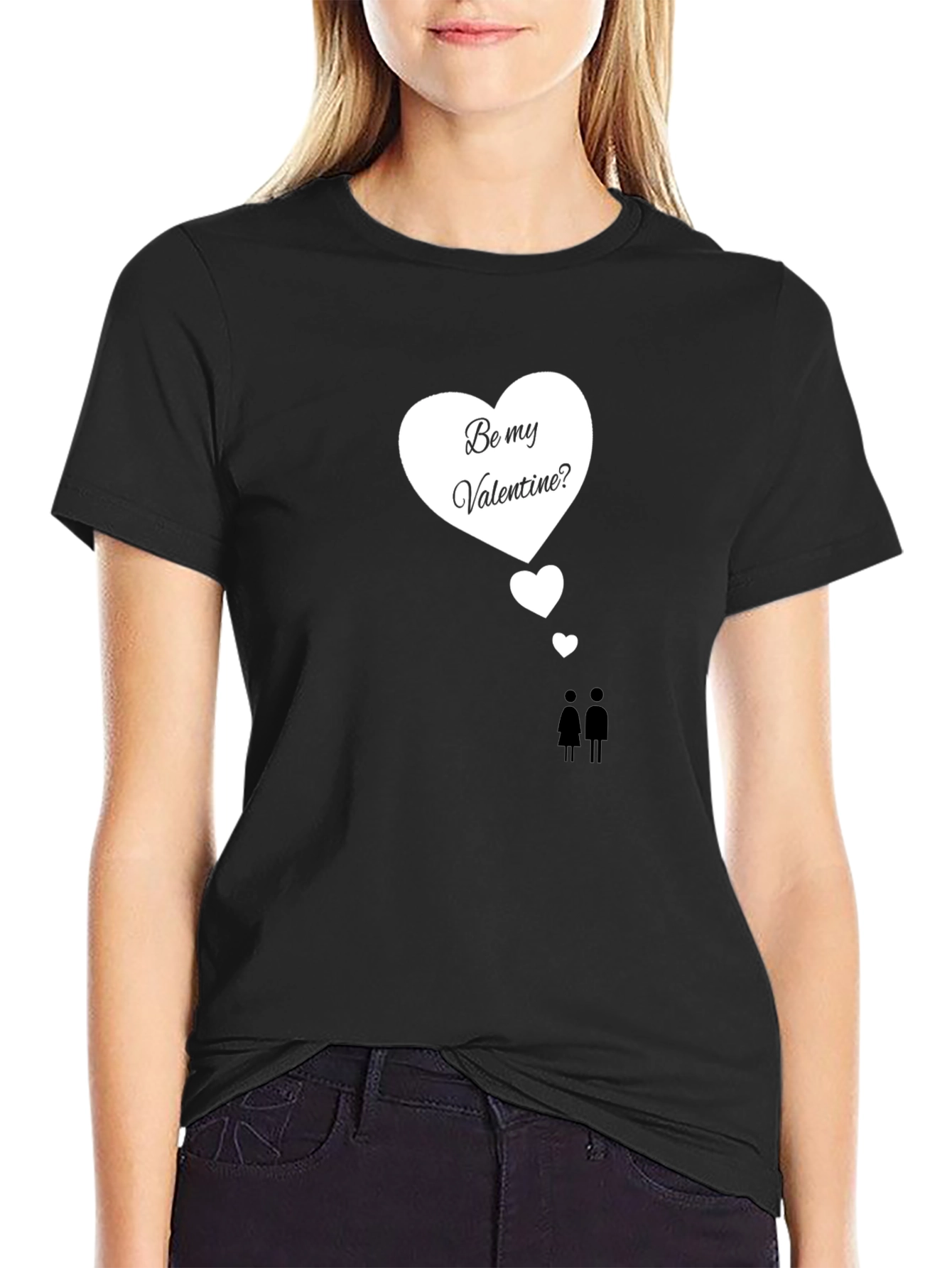 Be My Valentine T-Shirt - Romantic Couple Tee