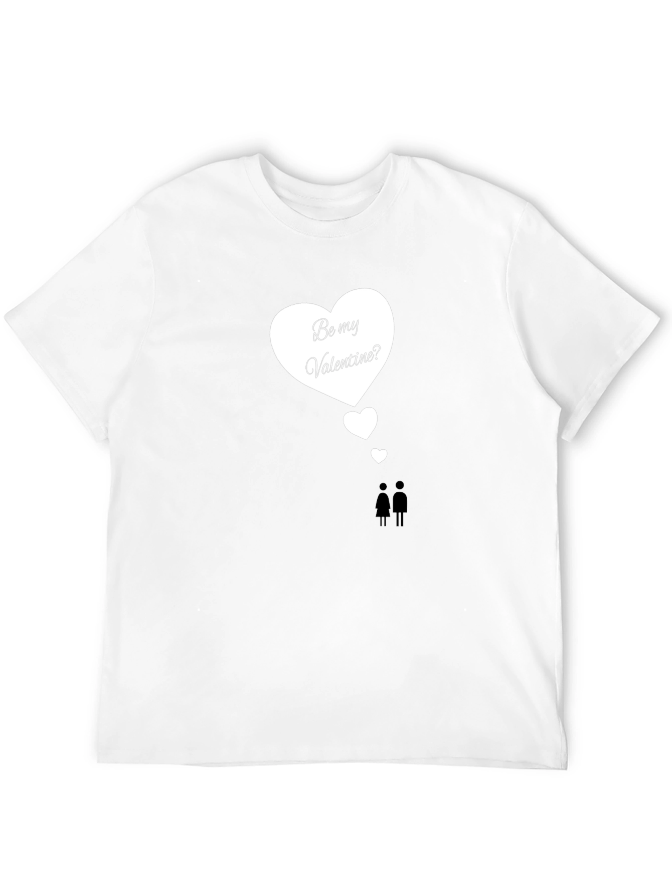 Be My Valentine T-Shirt - Romantic Couple Tee