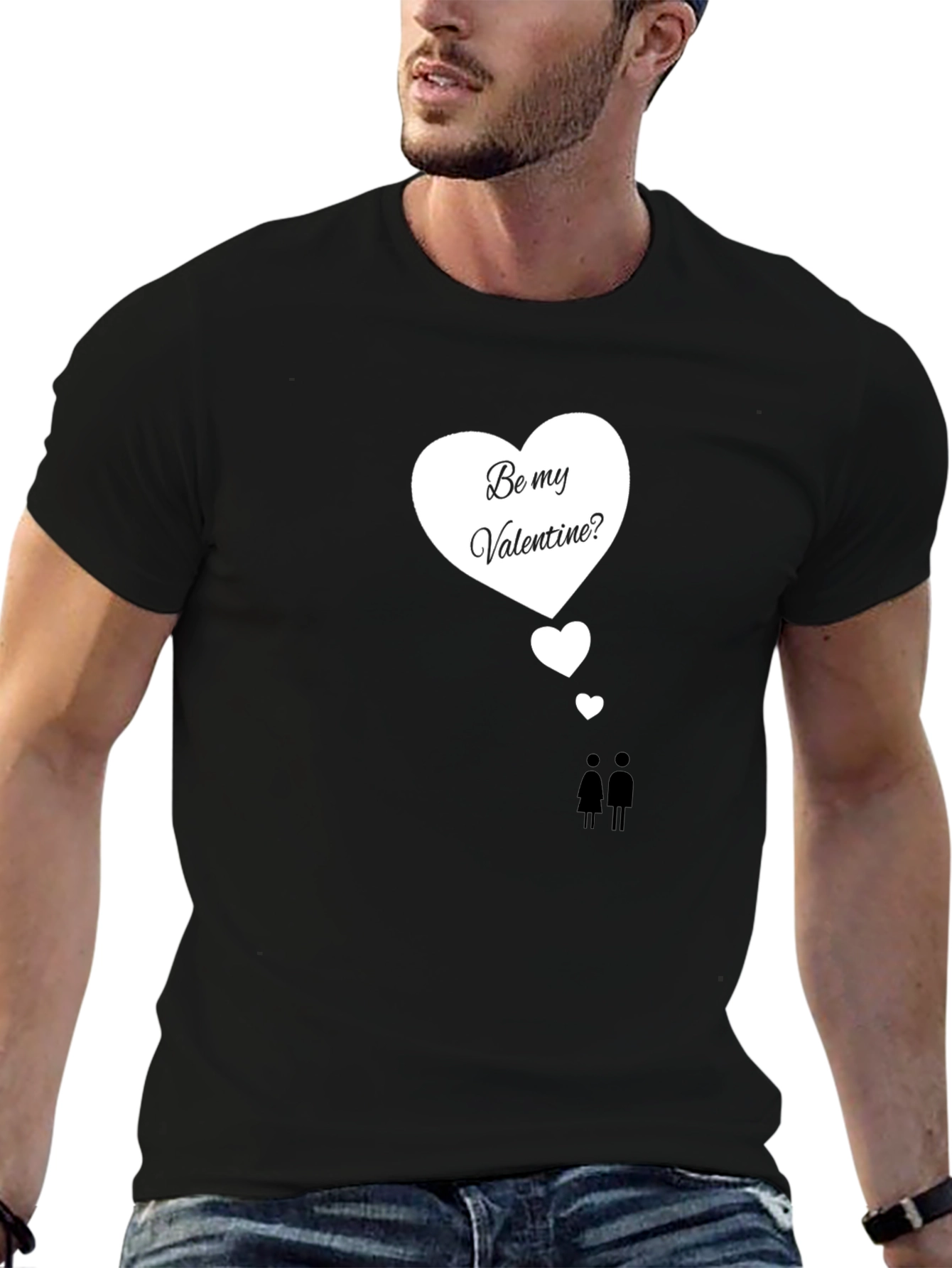 Be My Valentine T-Shirt - Romantic Couple Tee