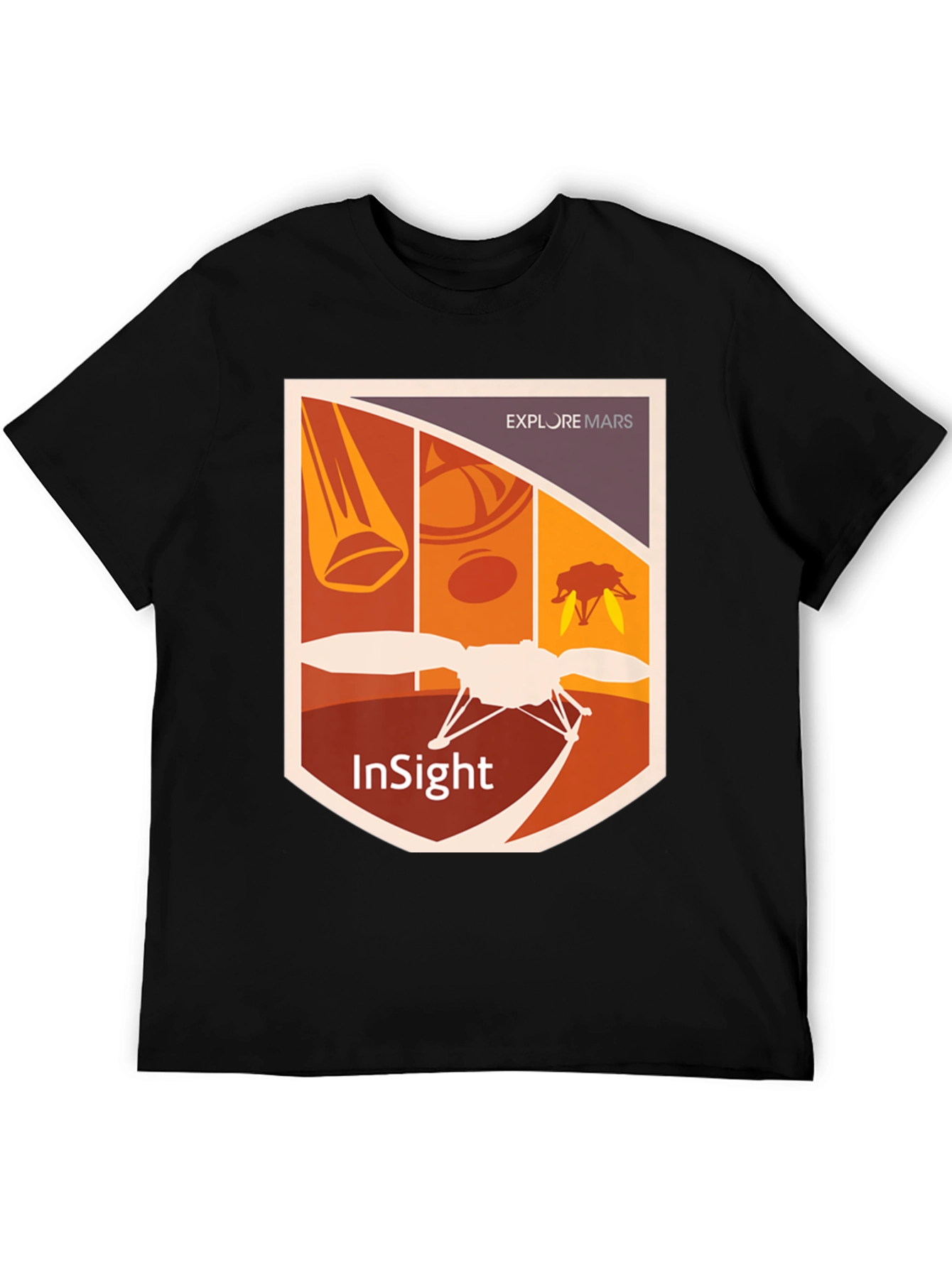 Explore Mars InSight Lander T-Shirt