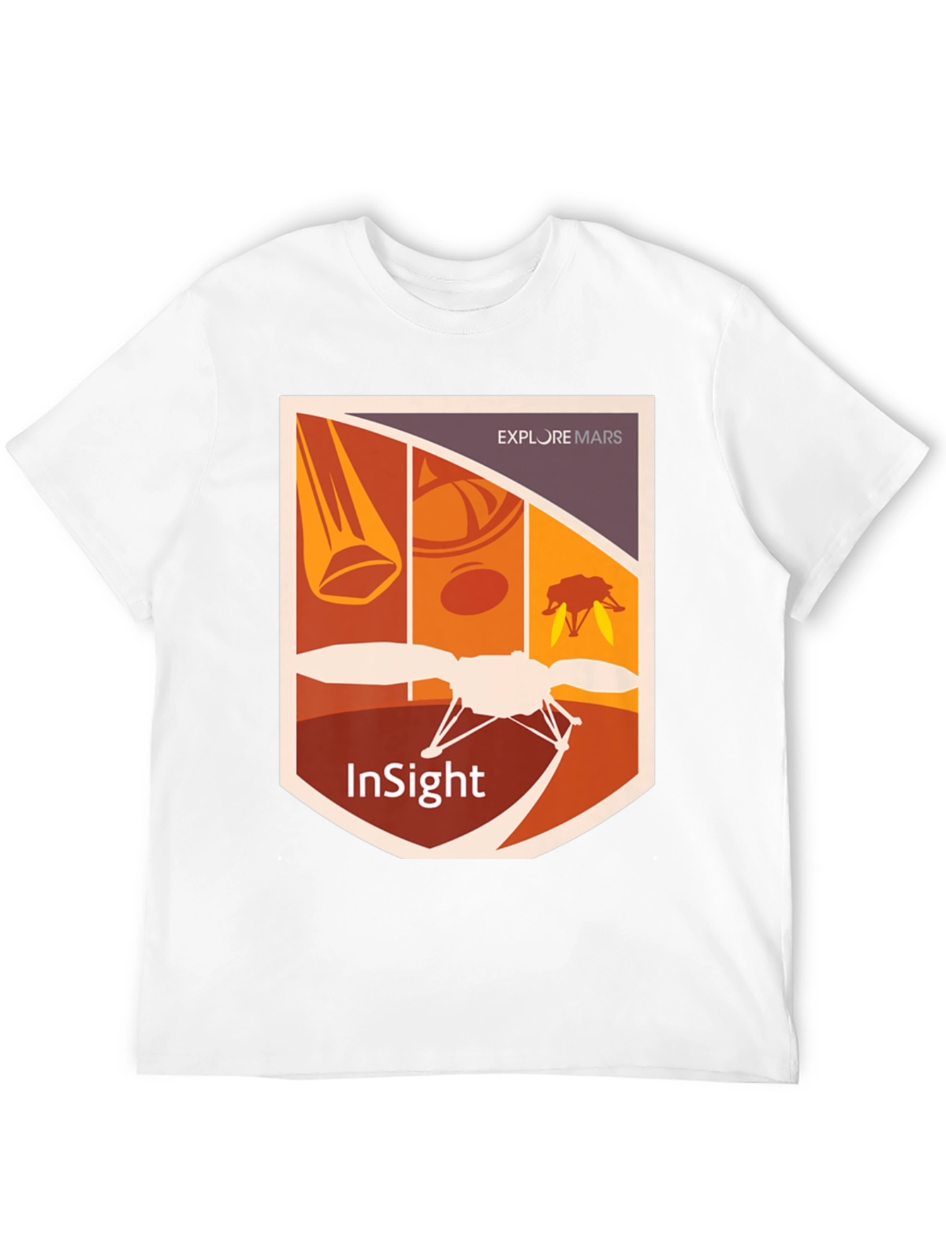 Explore Mars InSight Lander T-Shirt